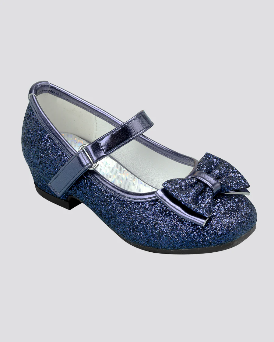 Girls Glittery Mary Jane Dress Shoes - Image 4