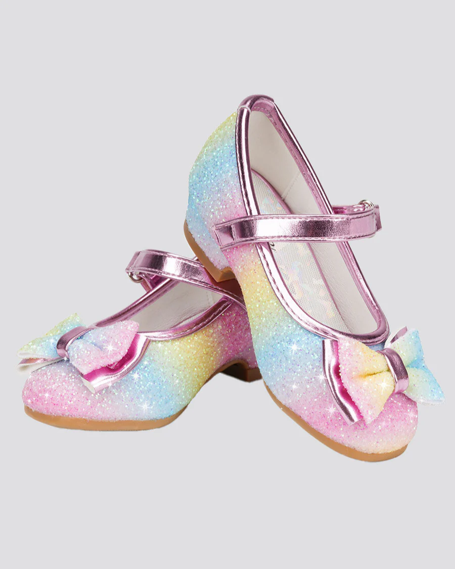 Girls Glittery Mary Jane Dress Shoes - Image 4