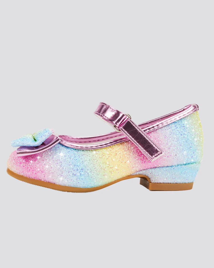 Girls Glittery Mary Jane Dress Shoes - Image 6