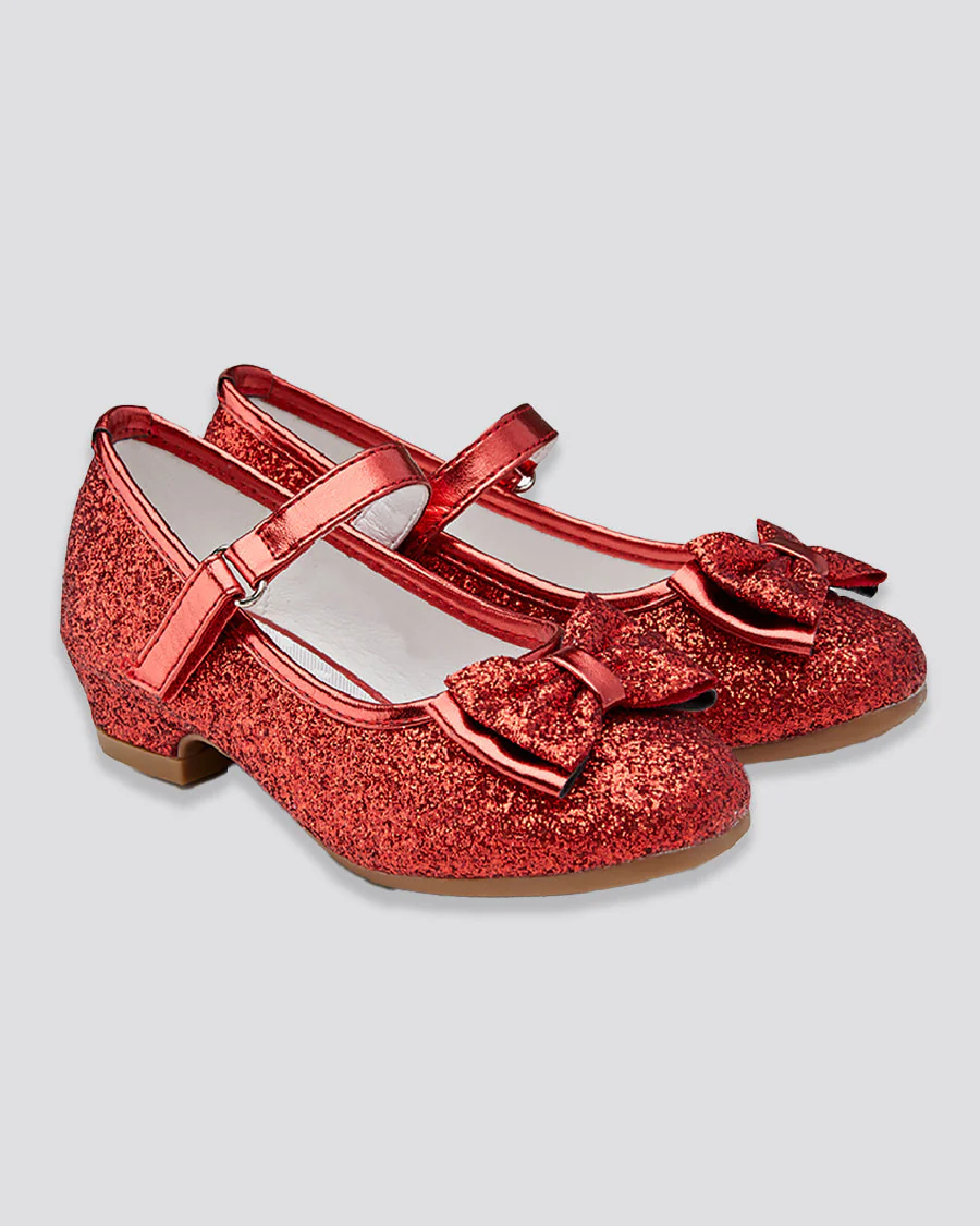 Girls Glittery Mary Jane Dress Shoes - Image 2