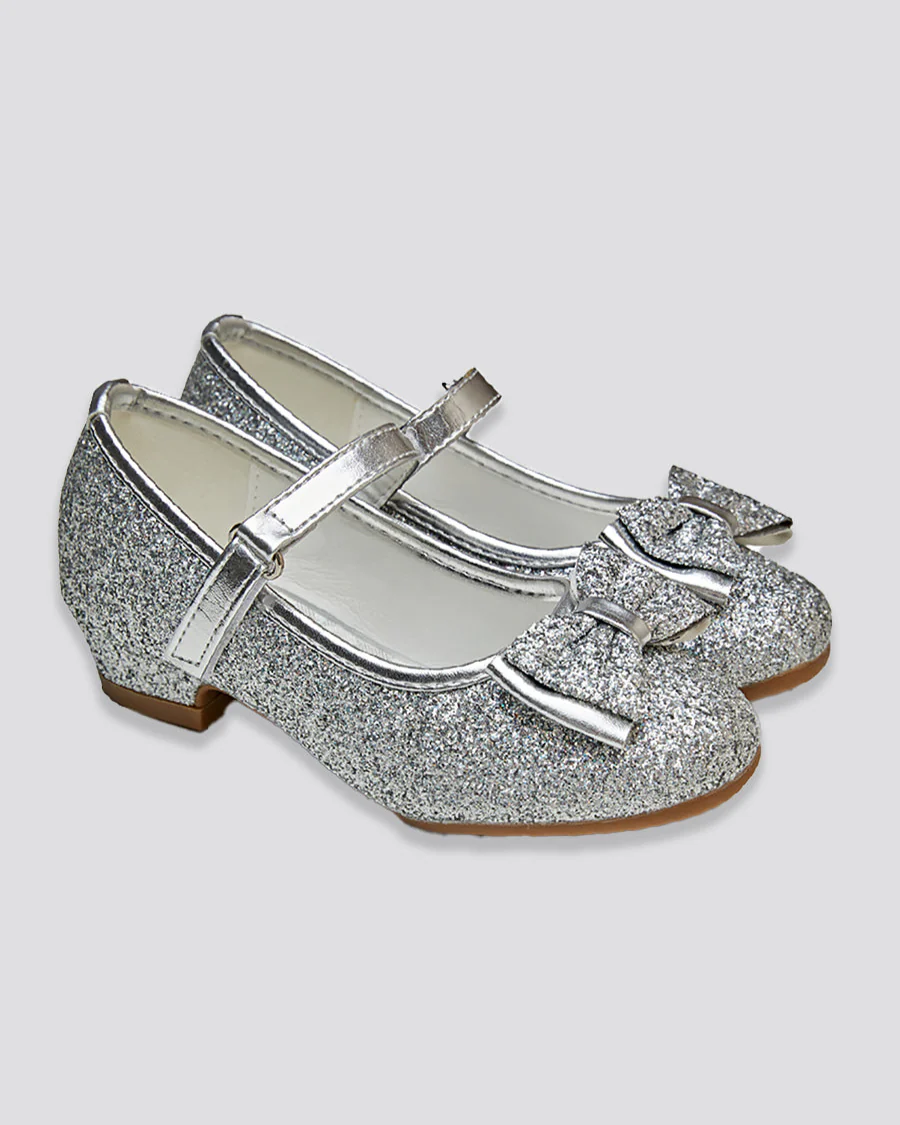 Girls Glittery Mary Jane Dress Shoes - Image 2