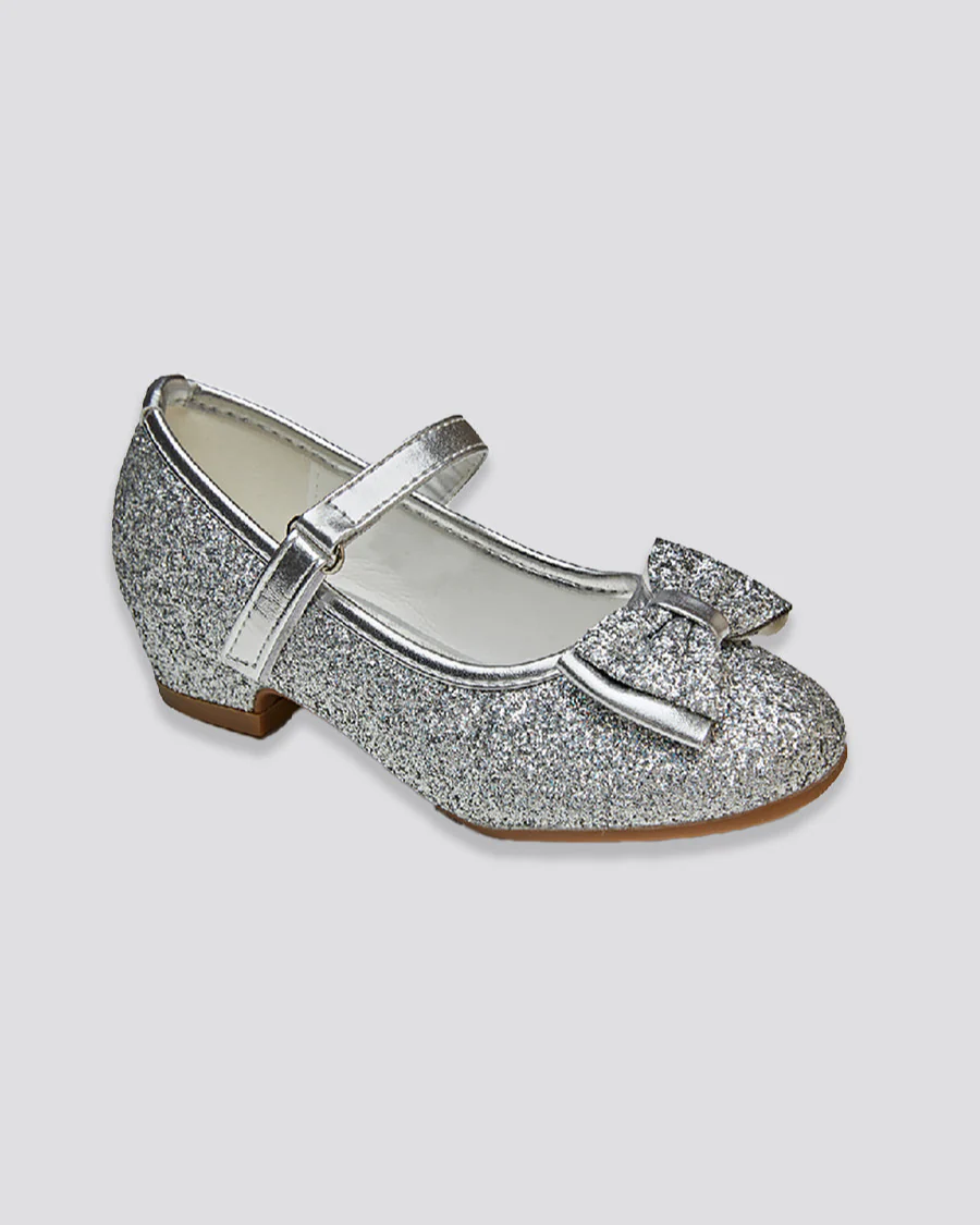 Girls Glittery Mary Jane Dress Shoes - Image 5
