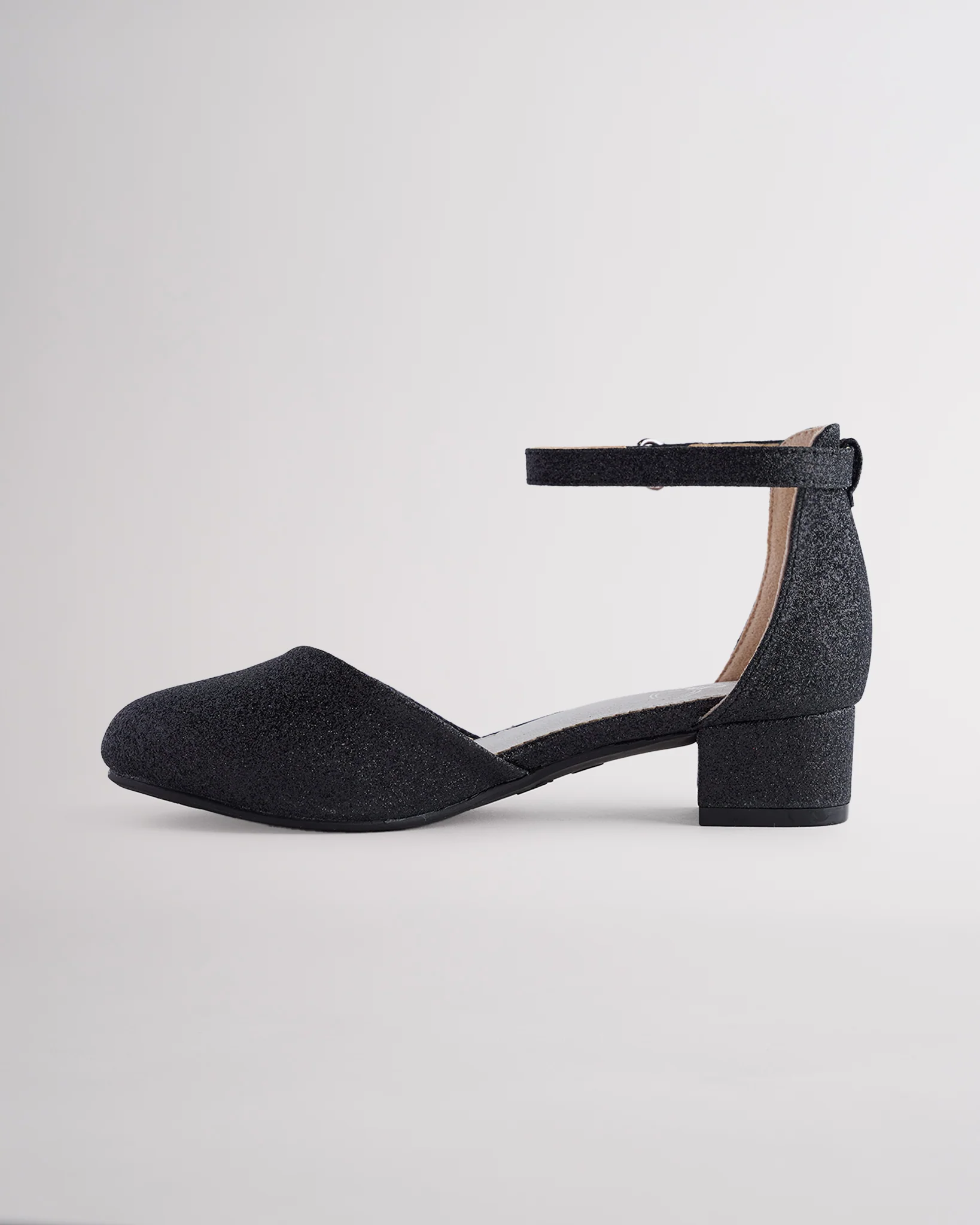 Girls Low Block Heel Dress Shoes - Image 3