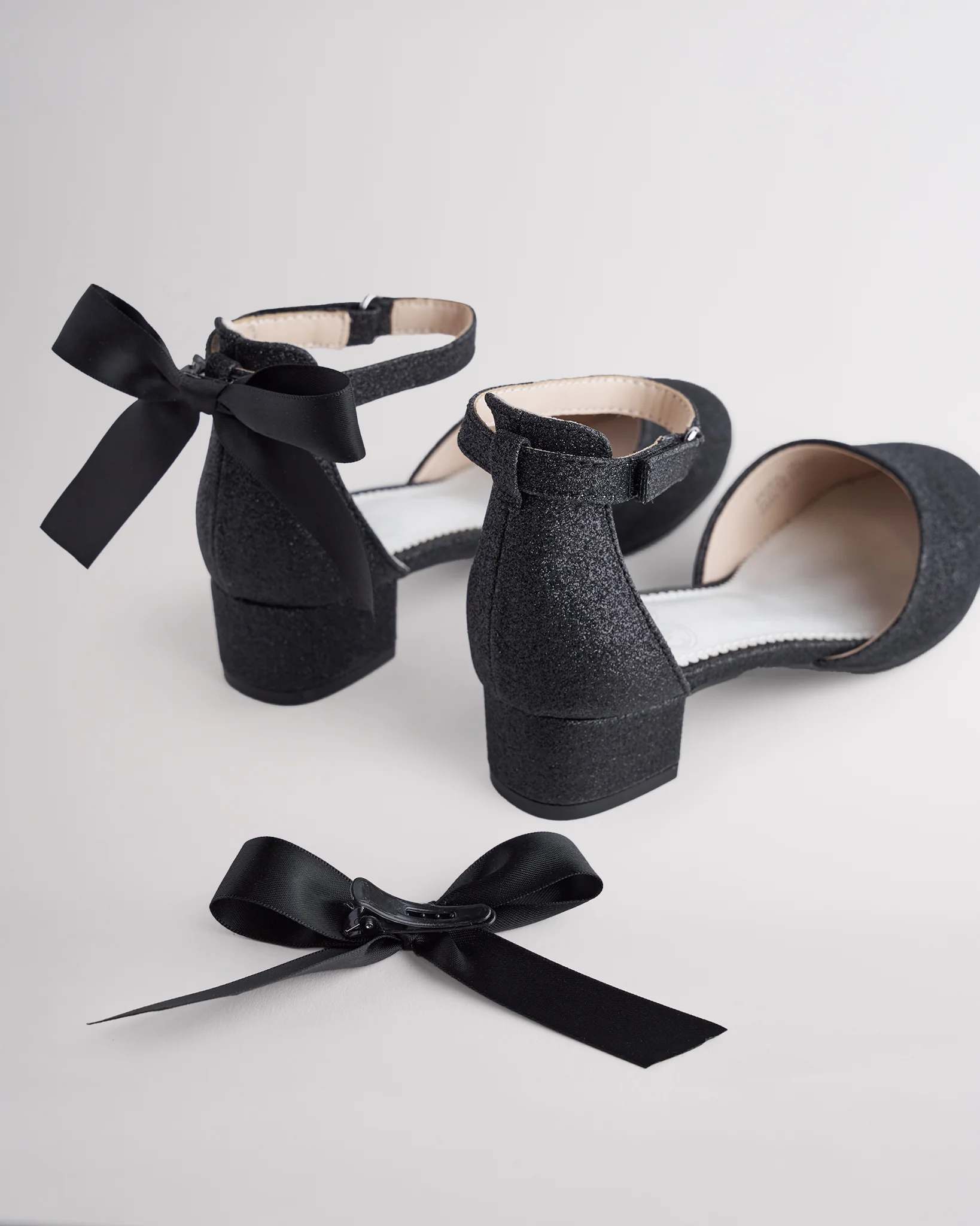 Girls Low Block Heel Dress Shoes - Image 5