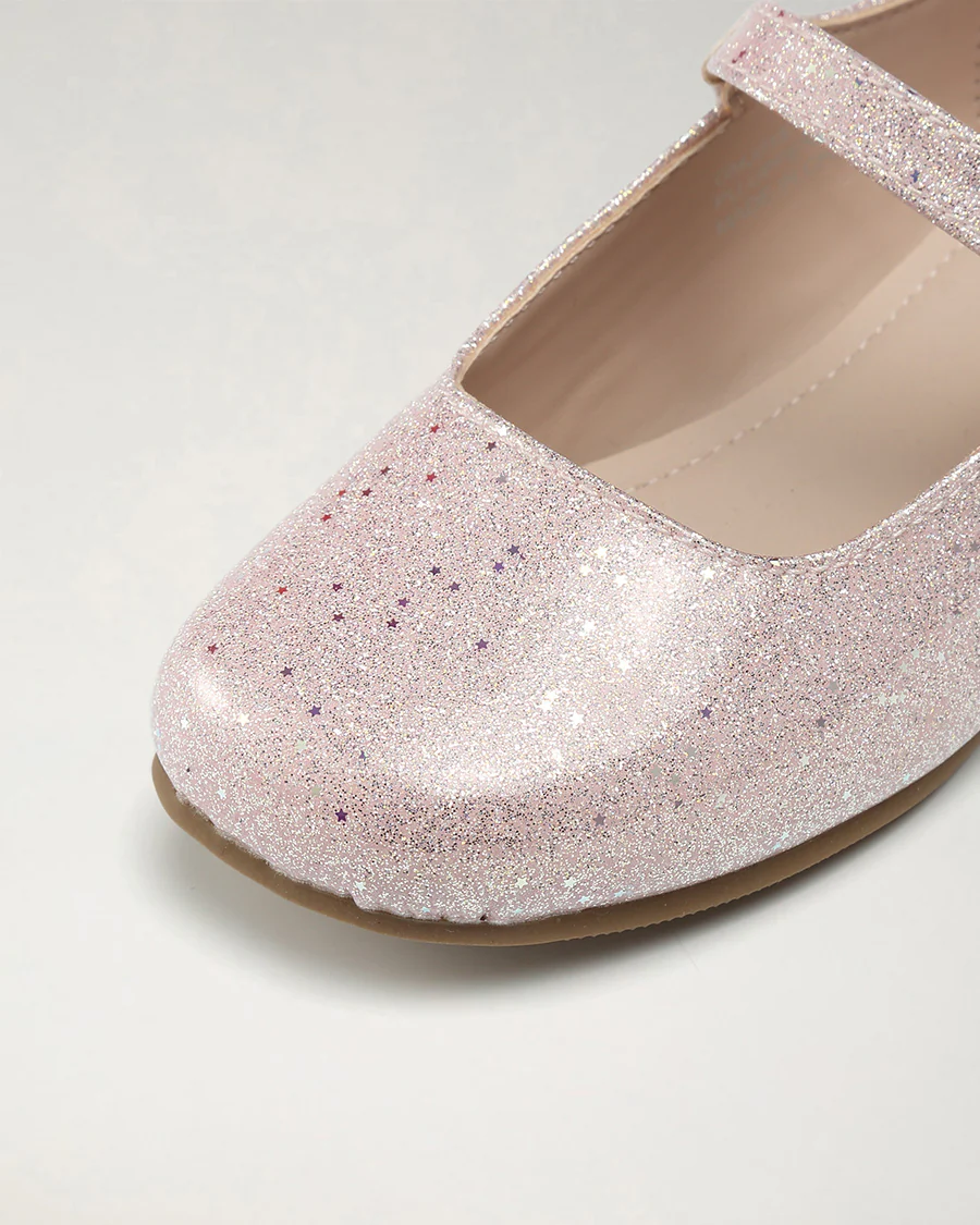 Girls Dress Mary Jane Shoes with Embellished Buckles - Image 5