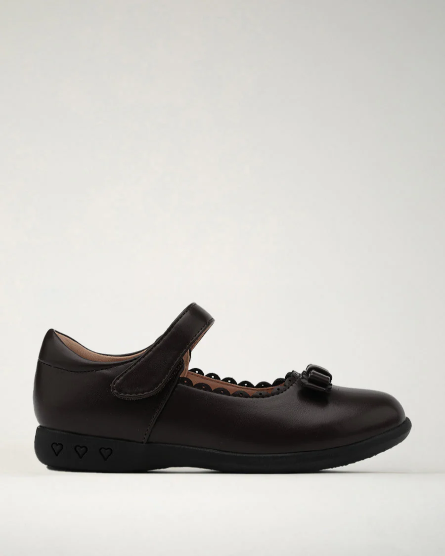 Girls Mary Jane School Shoes | Flat Dress Shoes with Strap