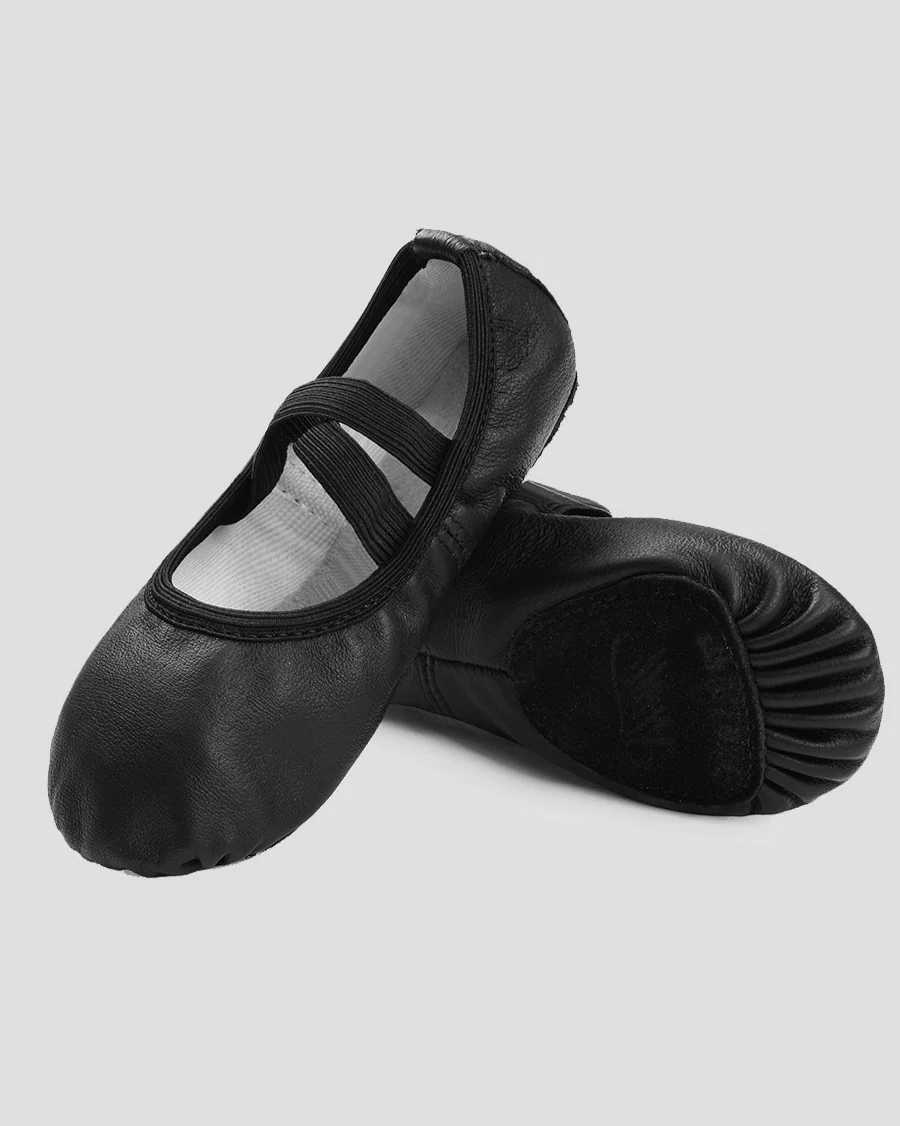 Kids Vegan Leather Ballet Shoes (Split Sole) - Image 2