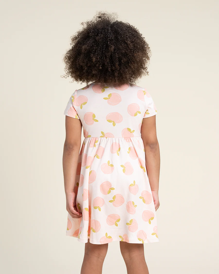 Girls Cotton Skater Dress - Image 2