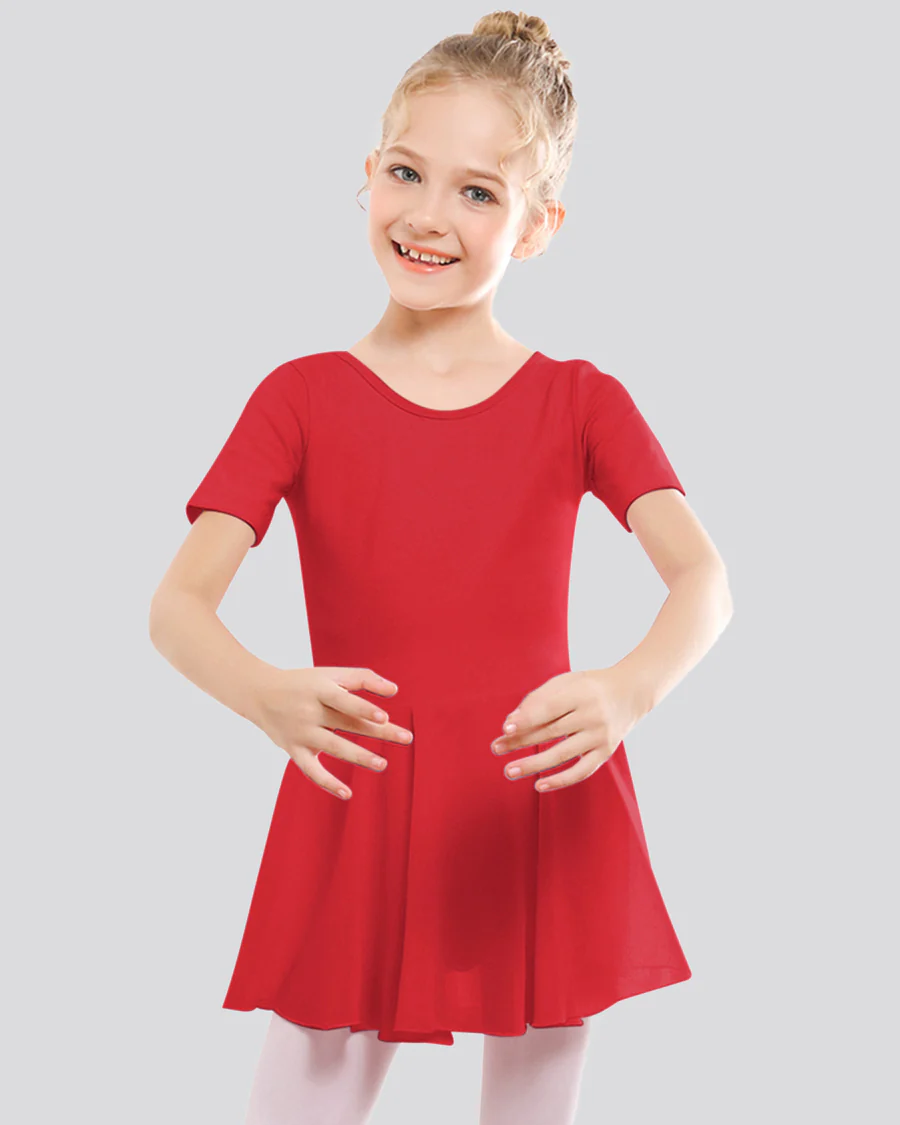 Girls Short Sleeve Dress
