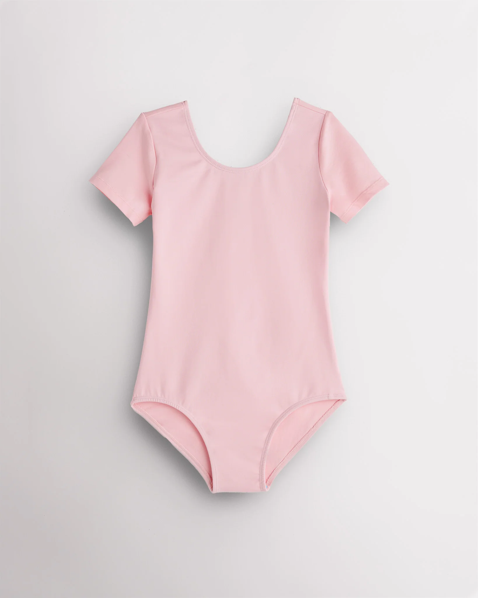 Girls Performance Short-Sleeve Leotard