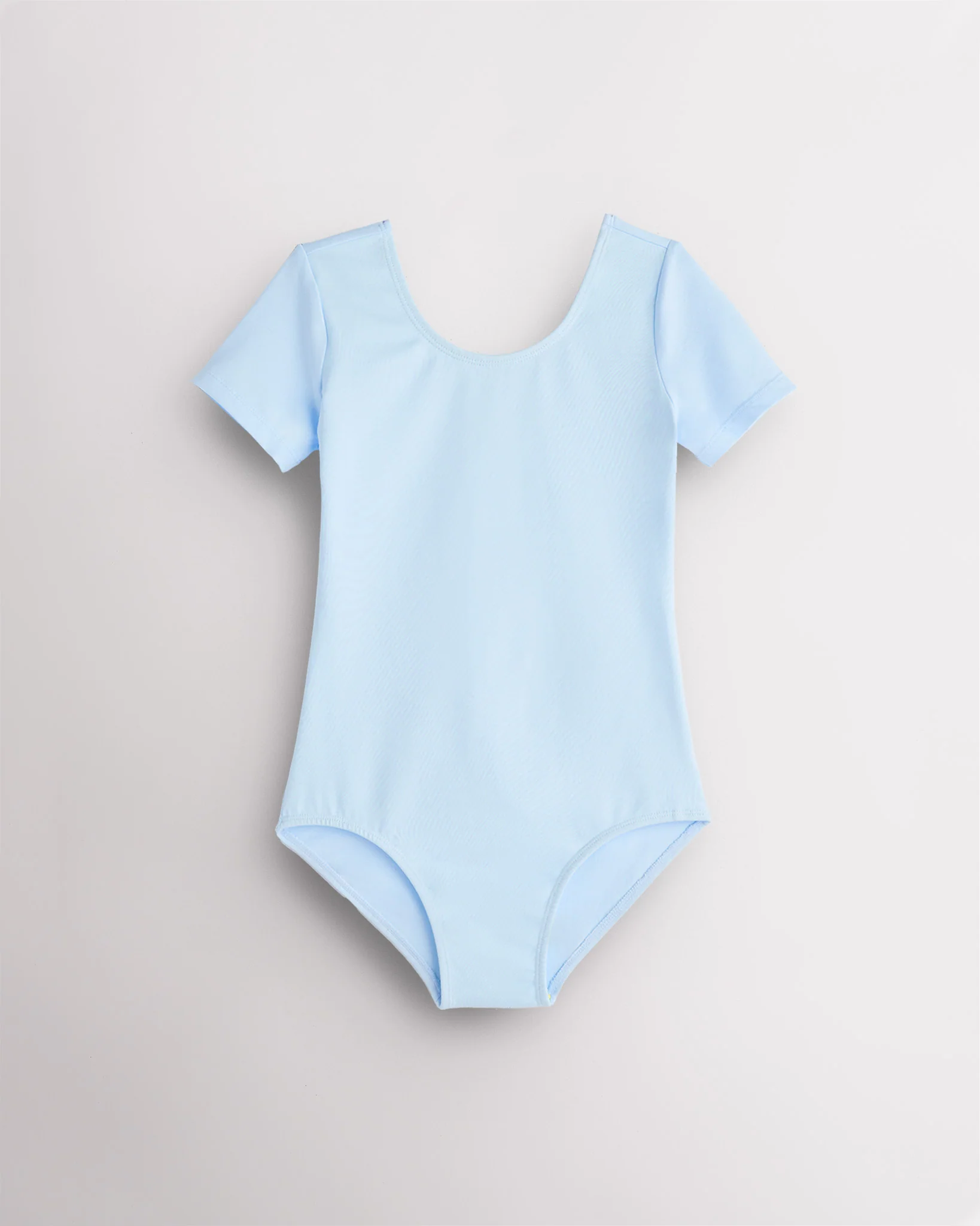 Girls Performance Short-Sleeve Leotard