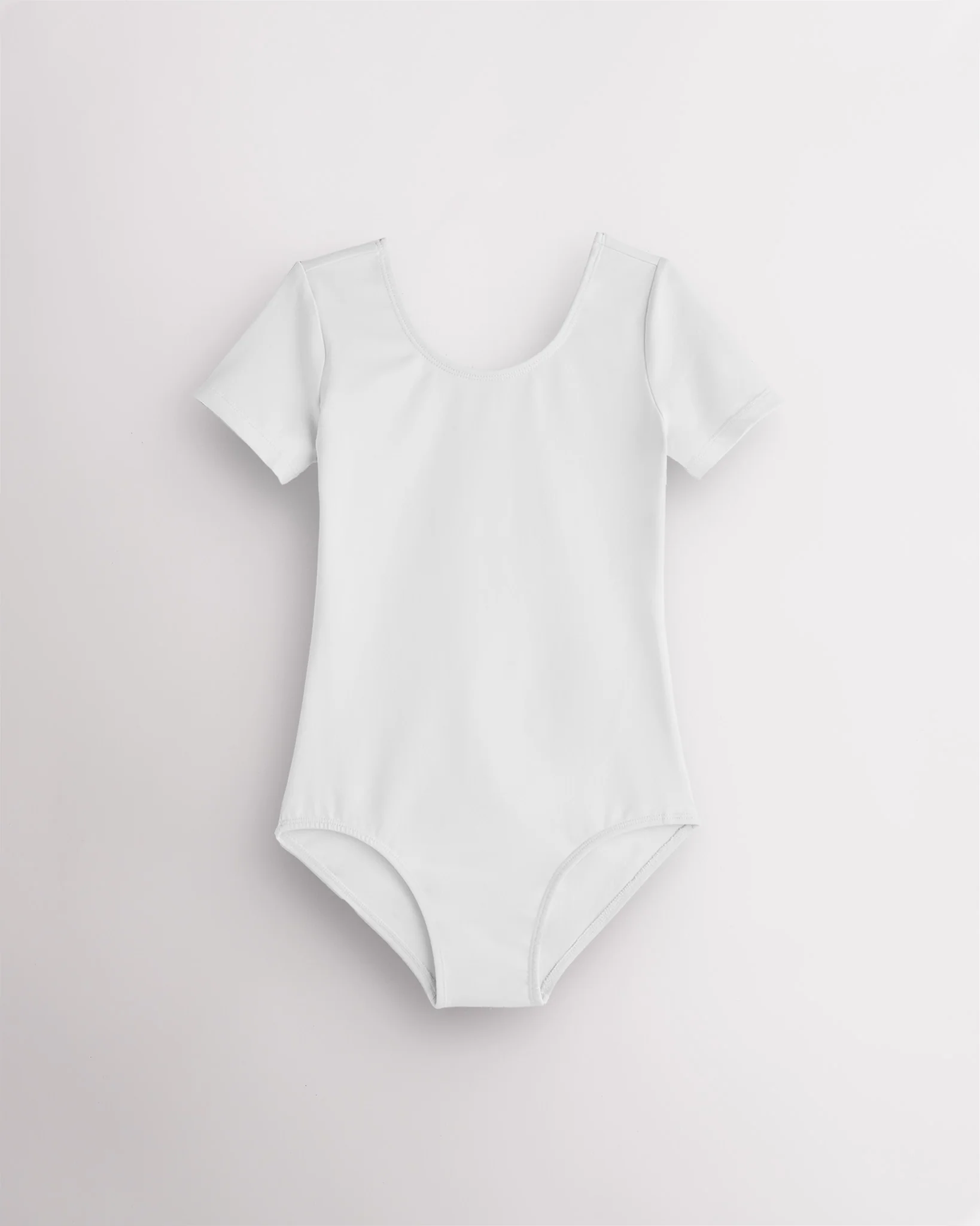 Girls Performance Short-Sleeve Leotard