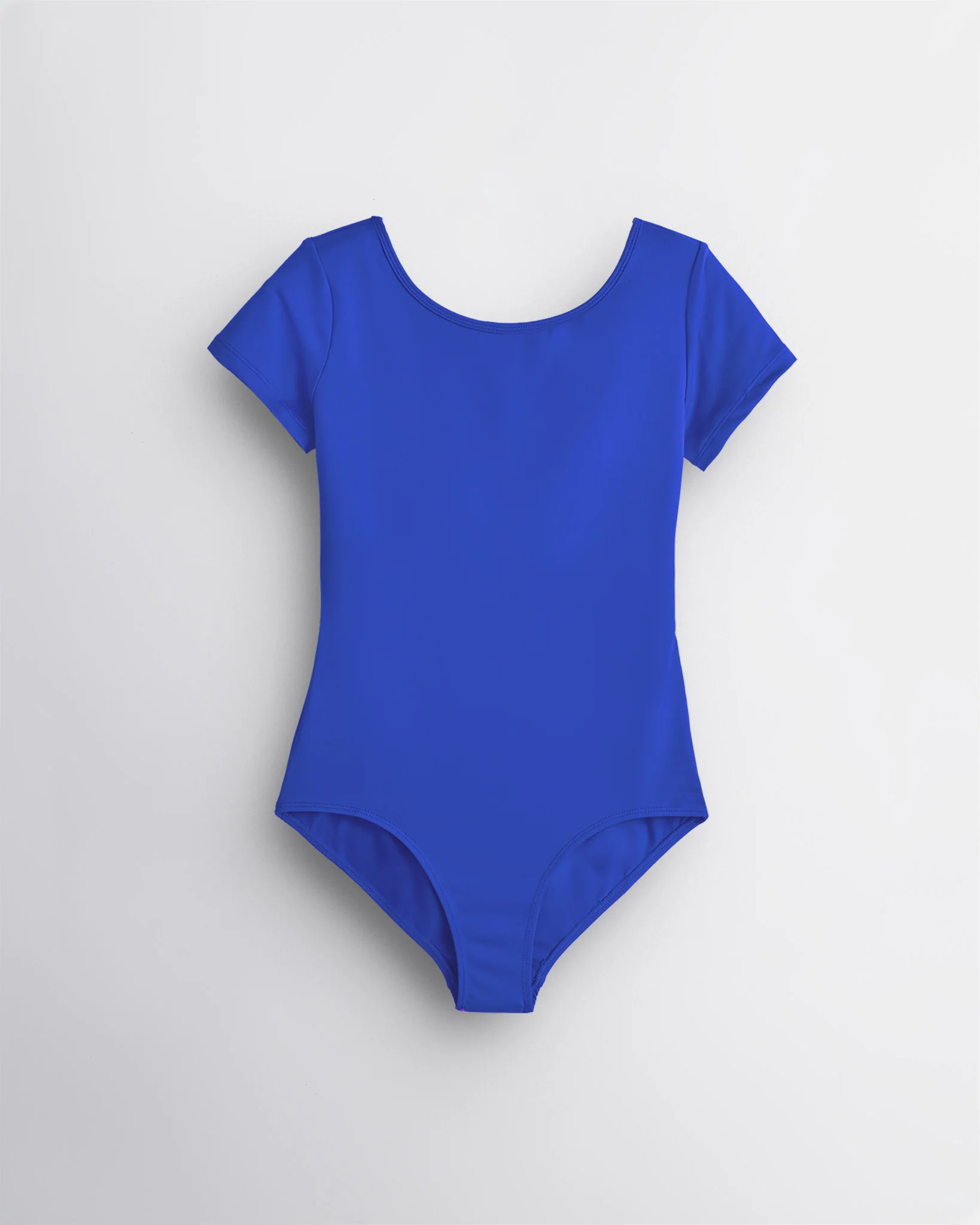 Girls Performance Short-Sleeve Leotard
