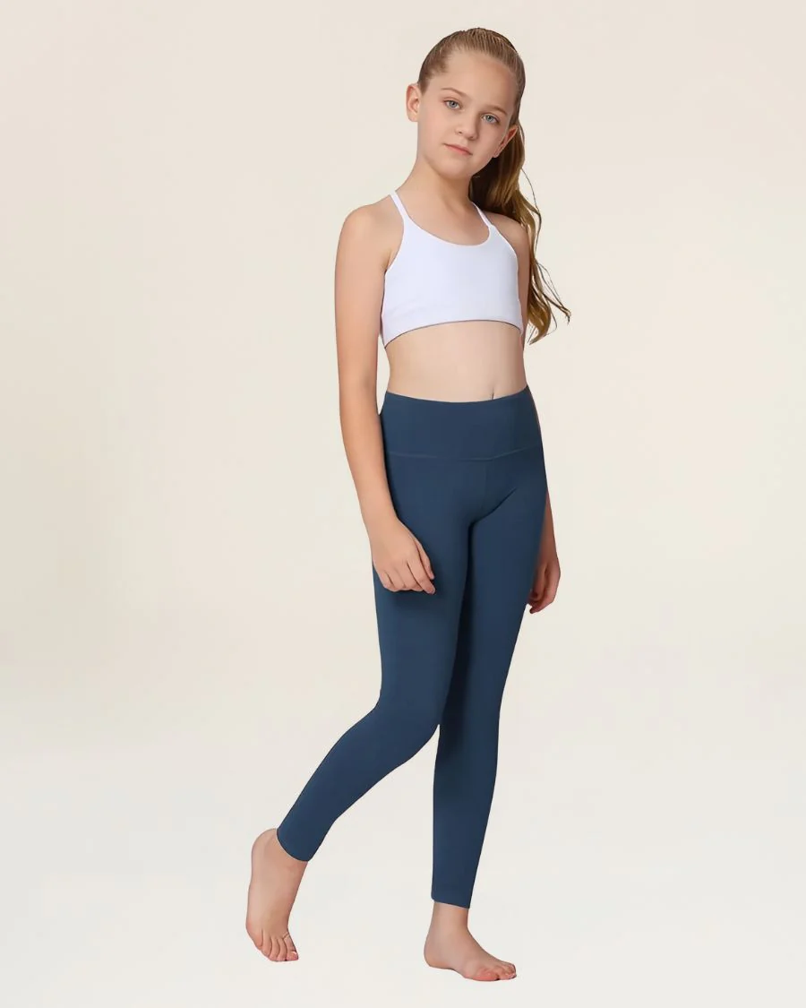 Girls Soft Yoga Leggings - Image 2