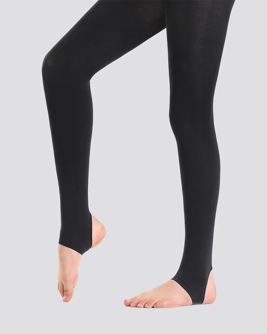 Girls Ultra Soft Stirrup Tights
