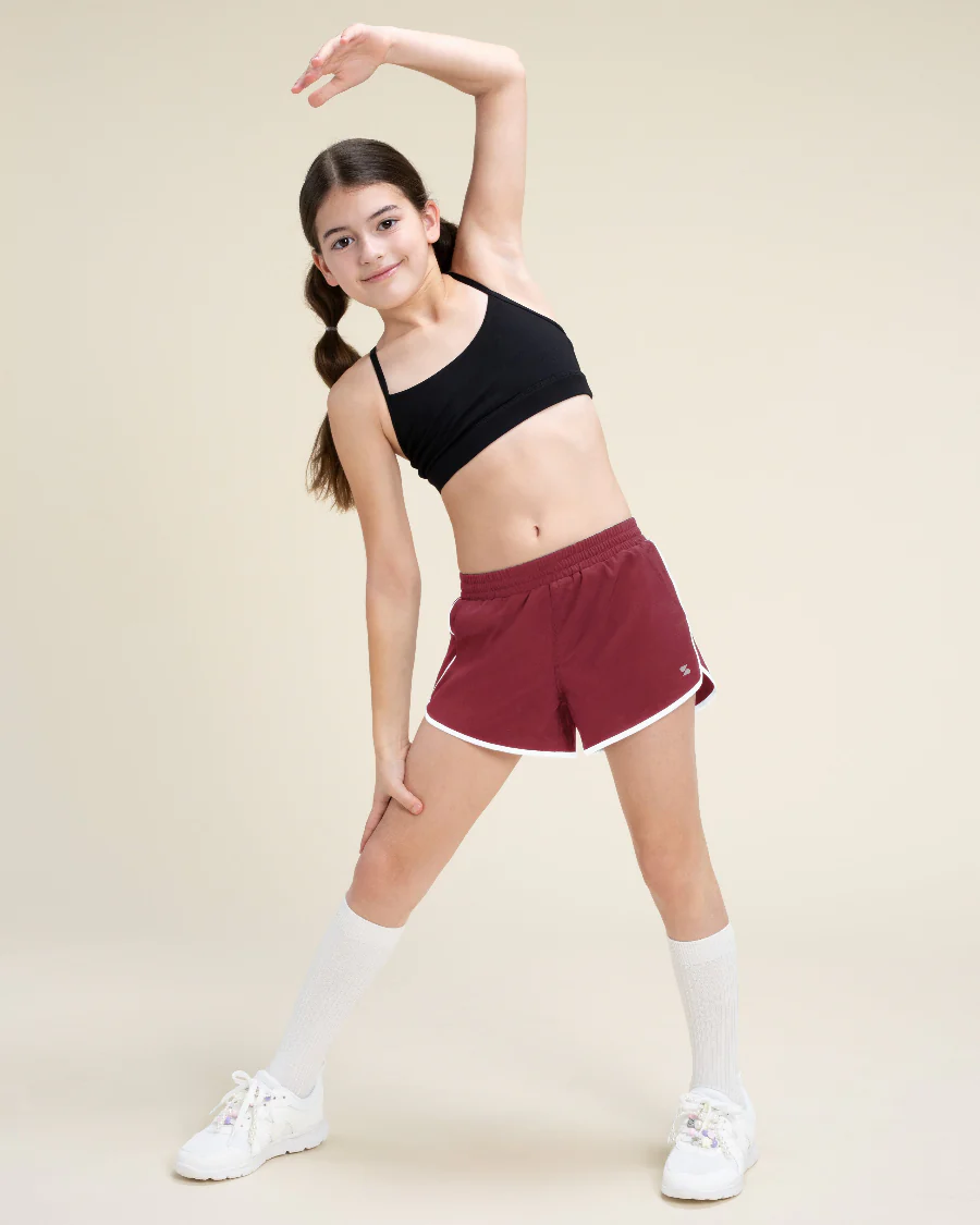 Girls Stretchy Athletic Shorts - Image 5