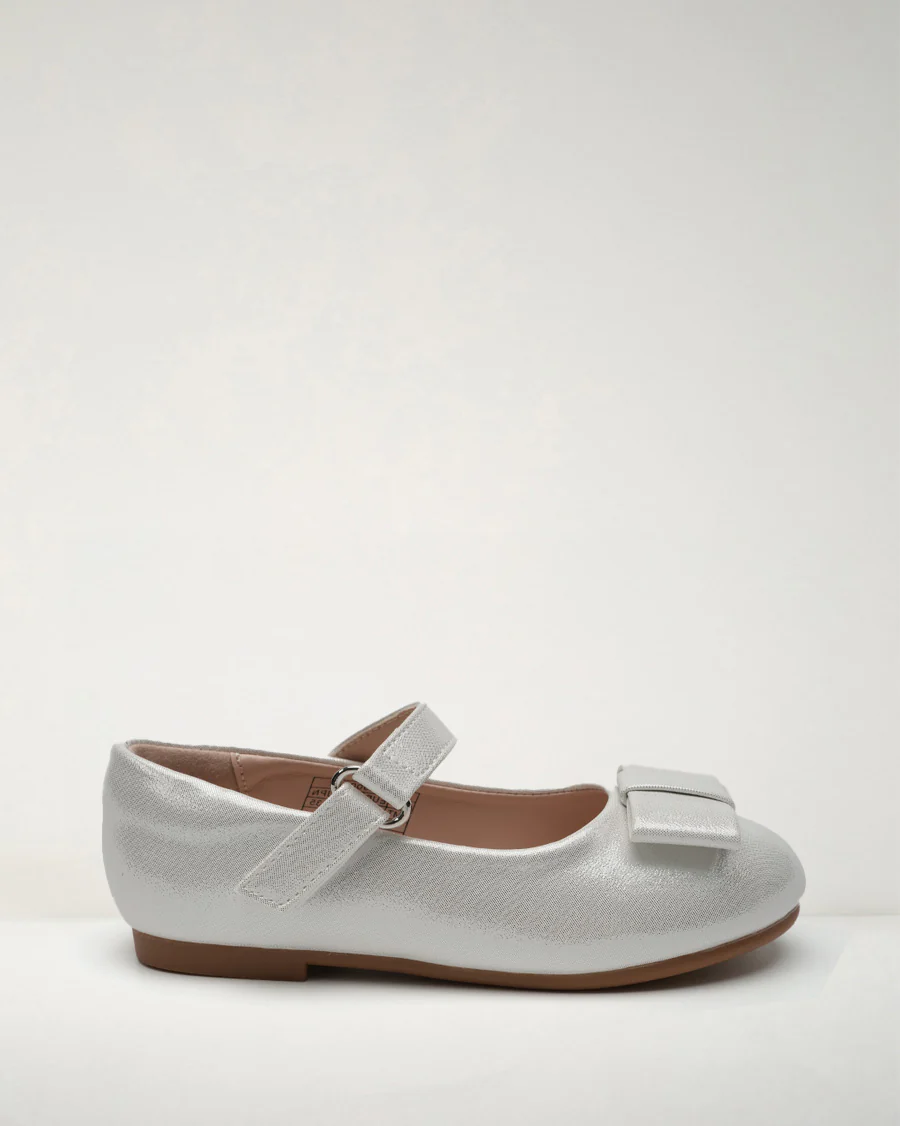 Girls Vegan Leather Mary Jane Shoes with Bows