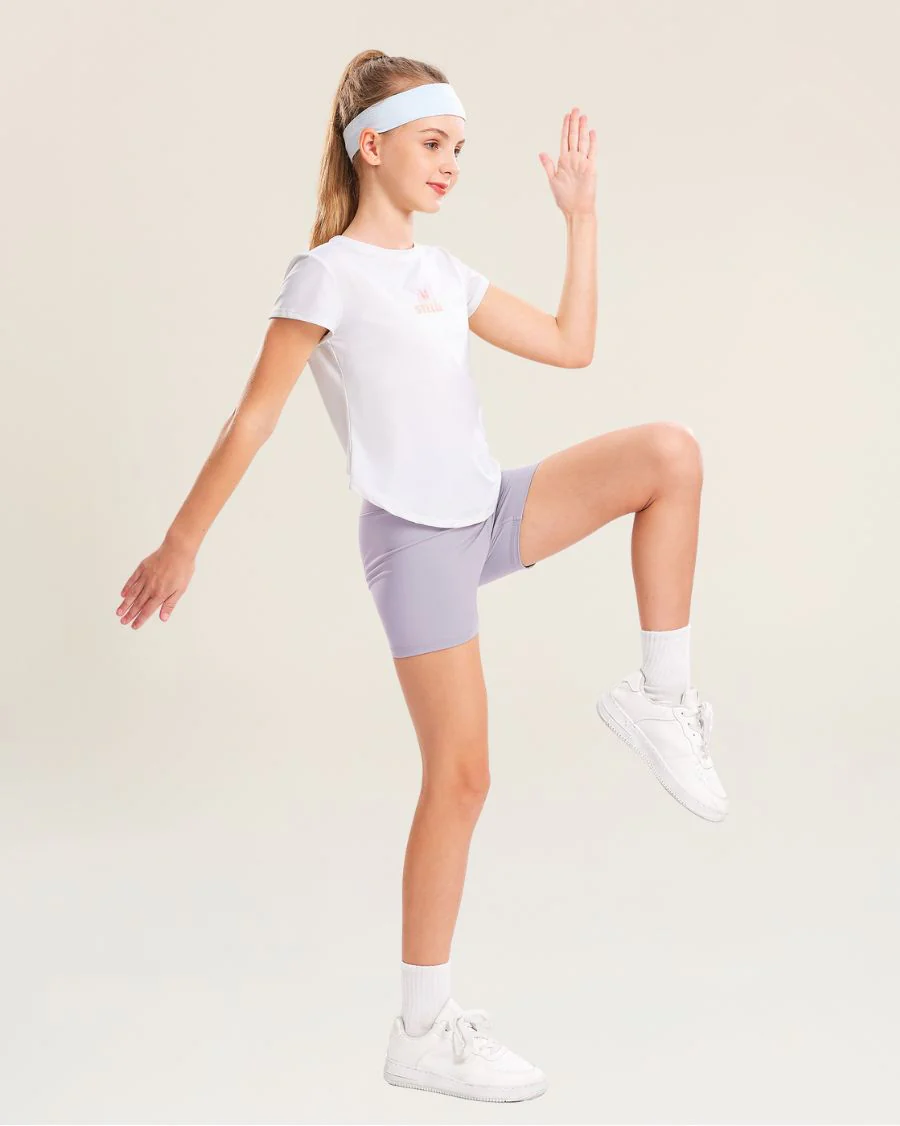 Girls 3" Volleyball Shorts - Image 4