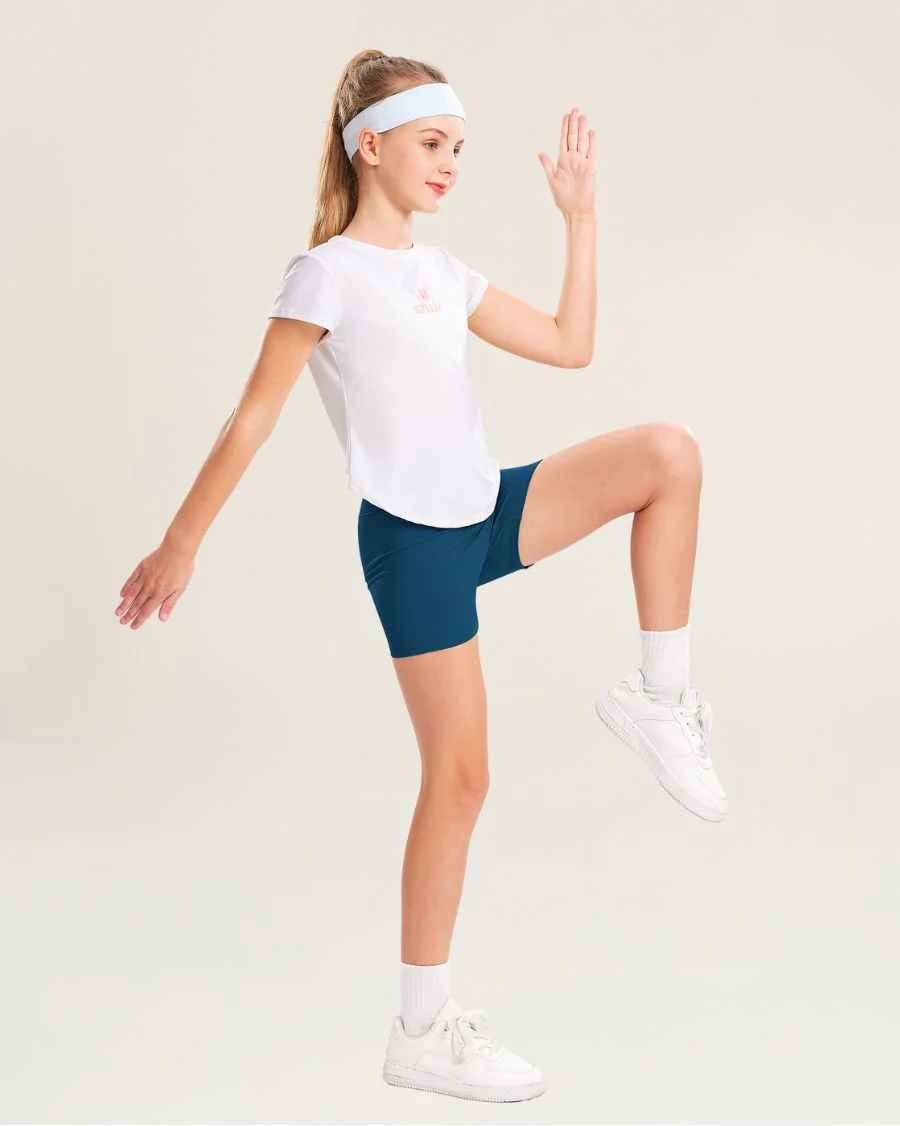 Girls 3" Volleyball Shorts - Image 4