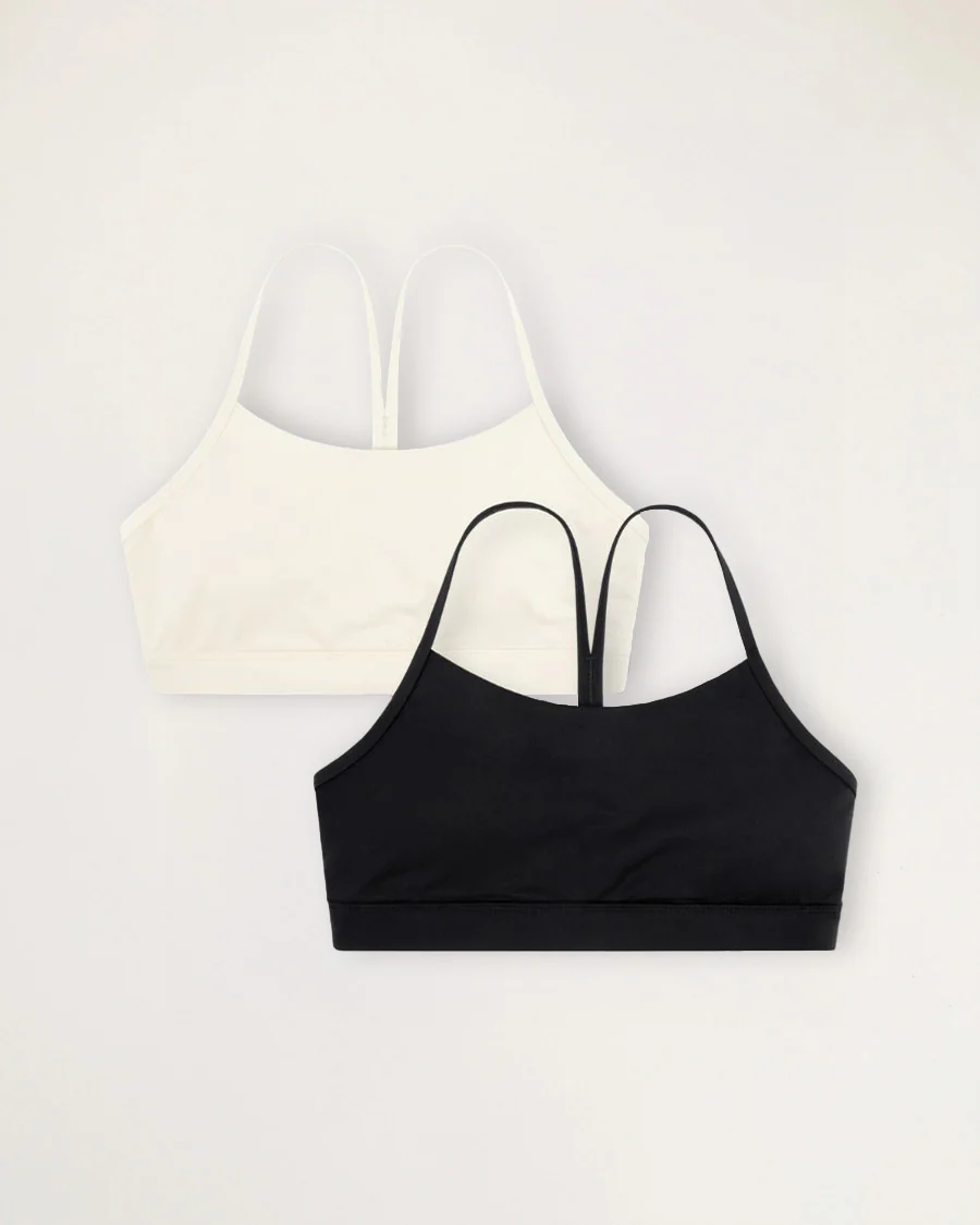Girls Y-Back Sports Bra 2-Pack