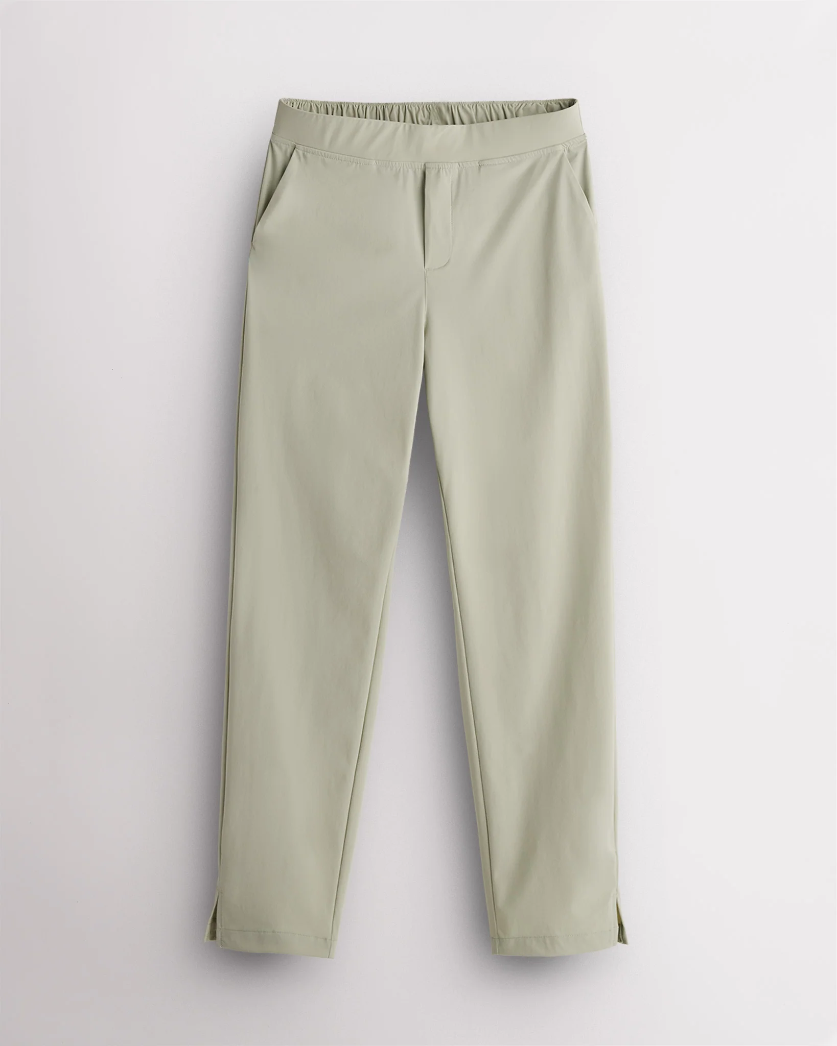 High Waisted Slim Tapered Pants