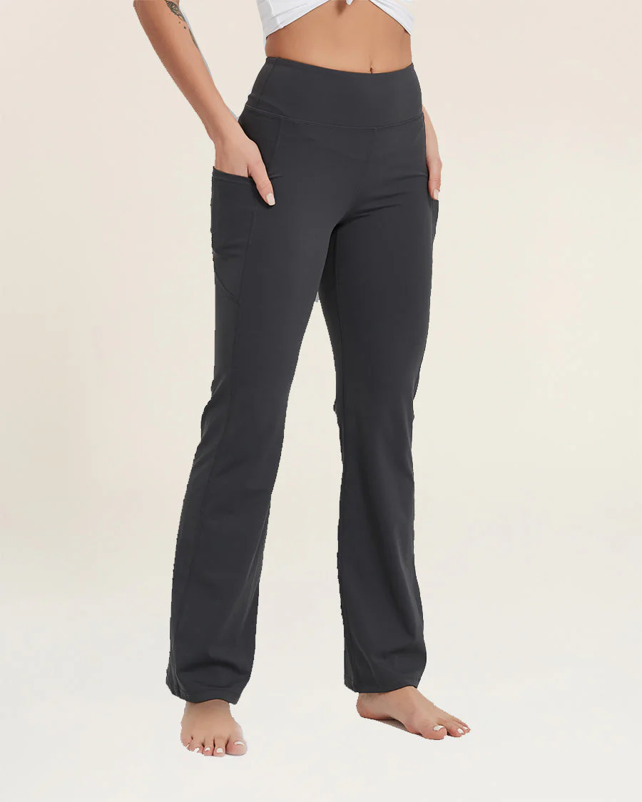 High Waisted Yoga Flare Pants