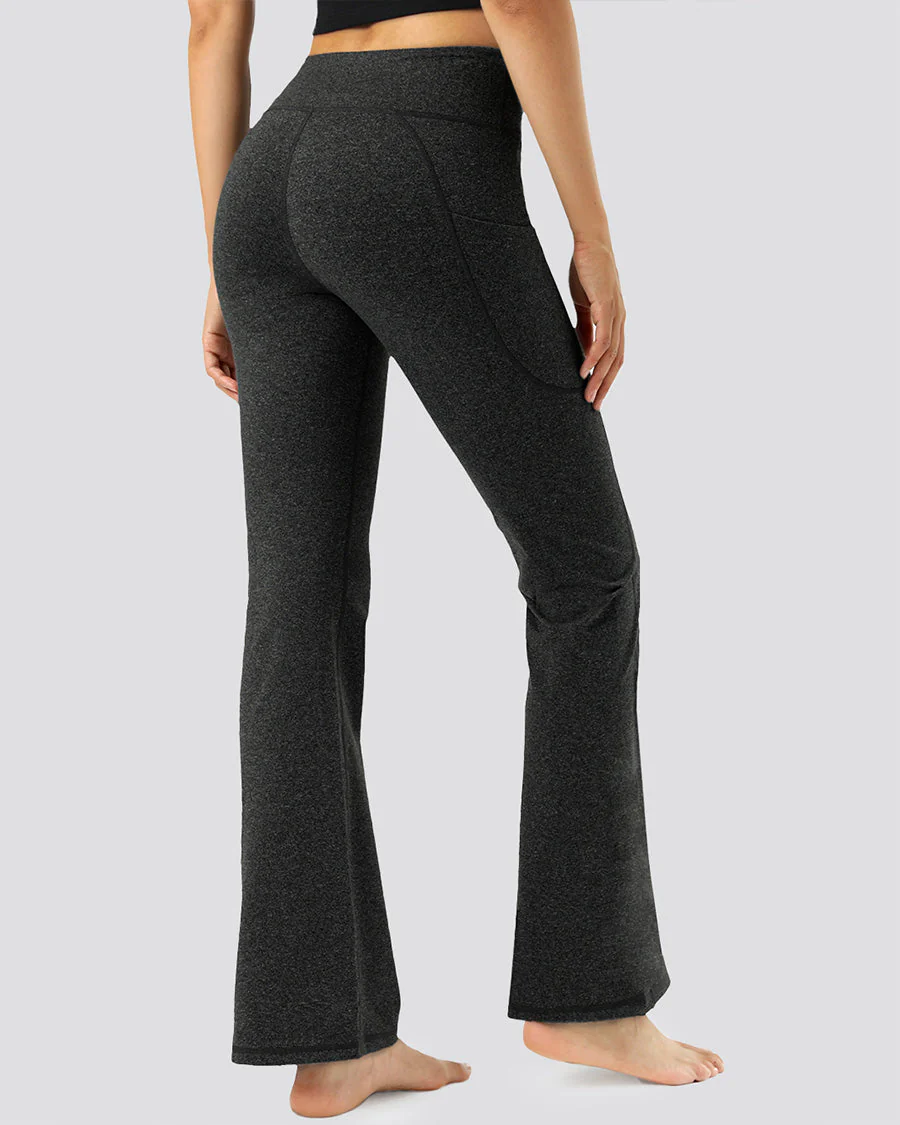 High Waisted Yoga Flare Pants 31" - Image 2