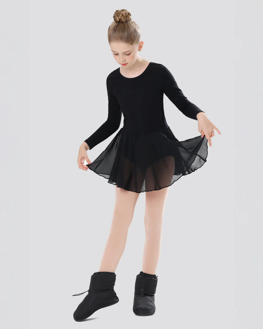Kids Ballet Booties | Dance Shoes for Warm Up - Image 6