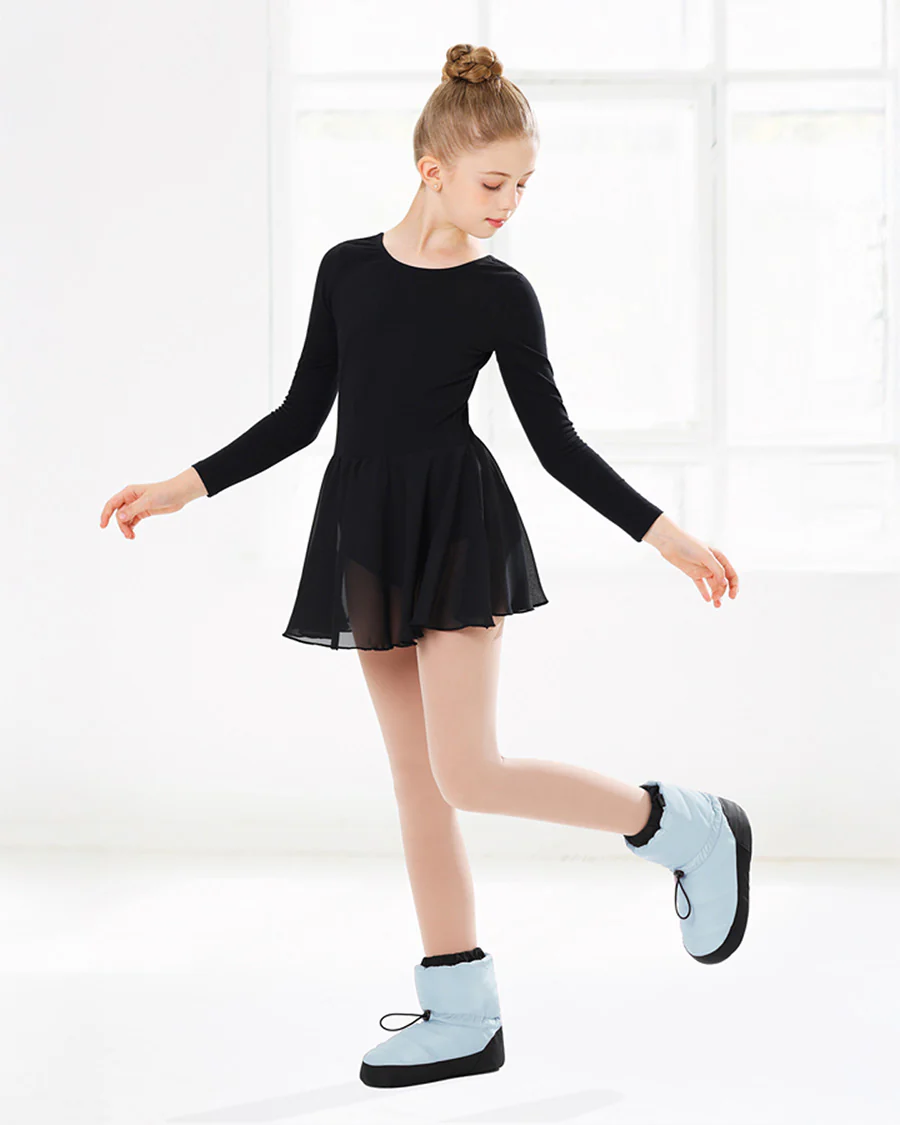 Kids Ballet Booties | Dance Shoes for Warm Up - Image 6