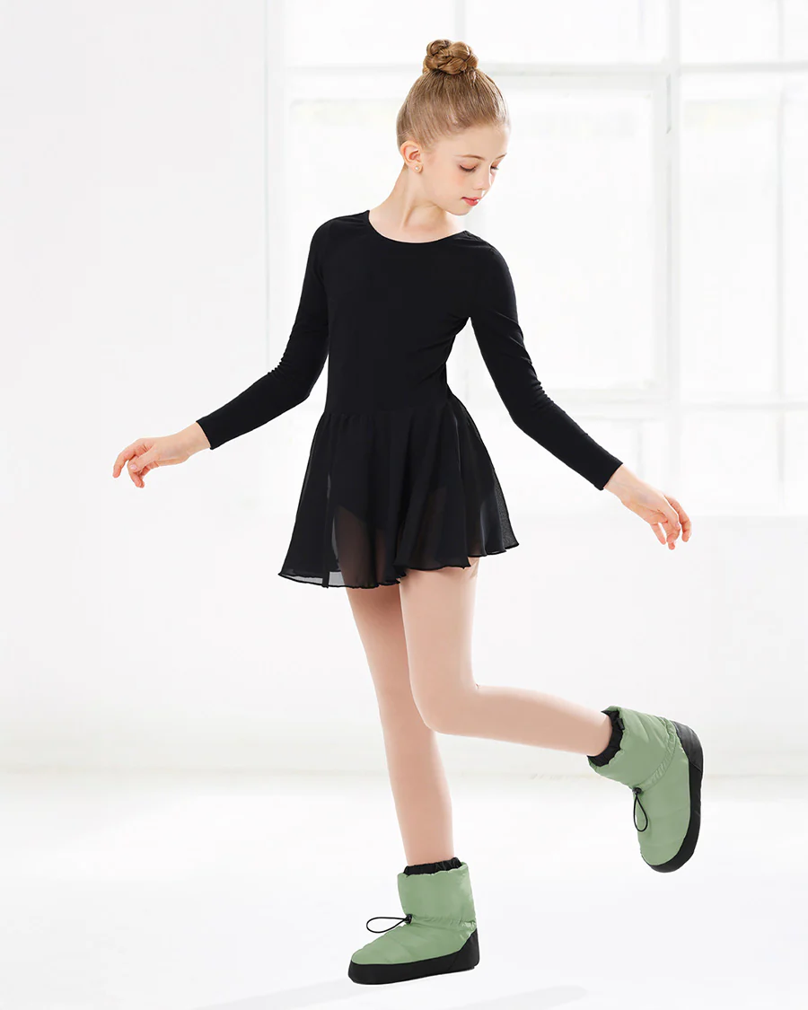 Kids Ballet Booties | Dance Shoes for Warm Up - Image 6