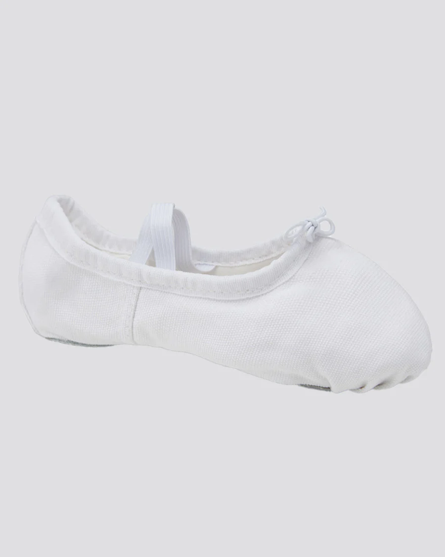 Kids Classic Canvas Ballet Shoes - Image 3