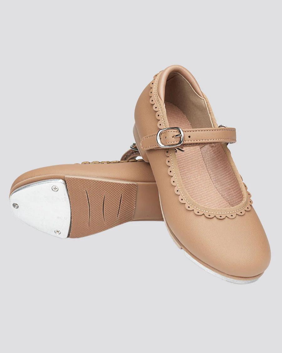 Kids Elegant Scallop Tap Shoes - Image 4