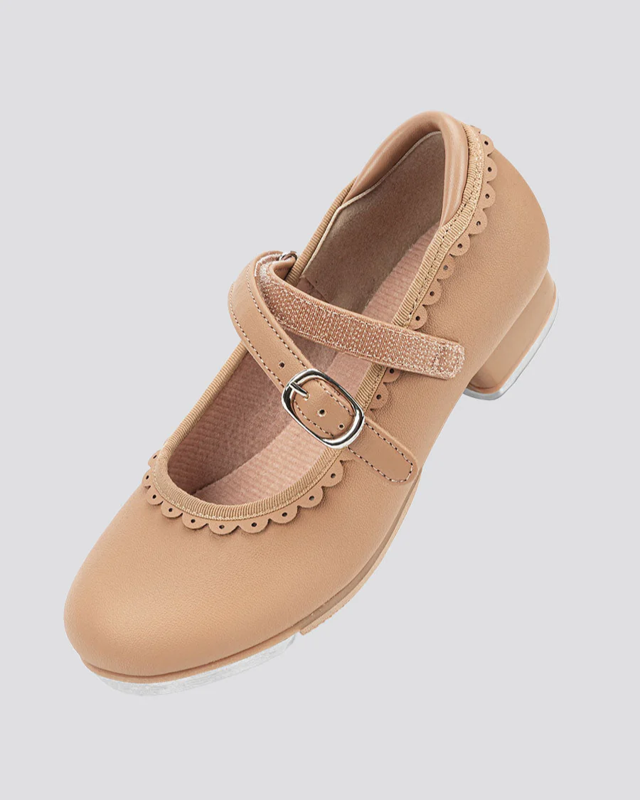 Kids Elegant Scallop Tap Shoes - Image 5