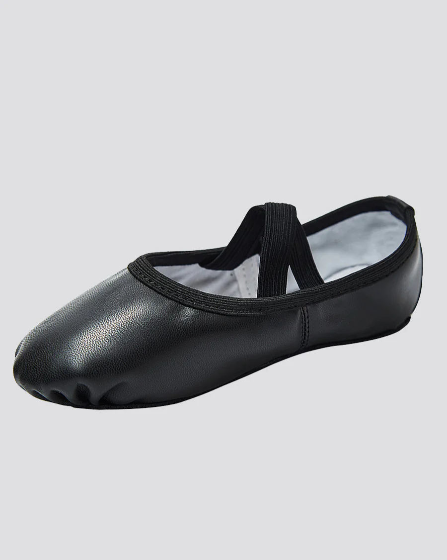 Kids Full Sole No-Tie Ballet Slippers