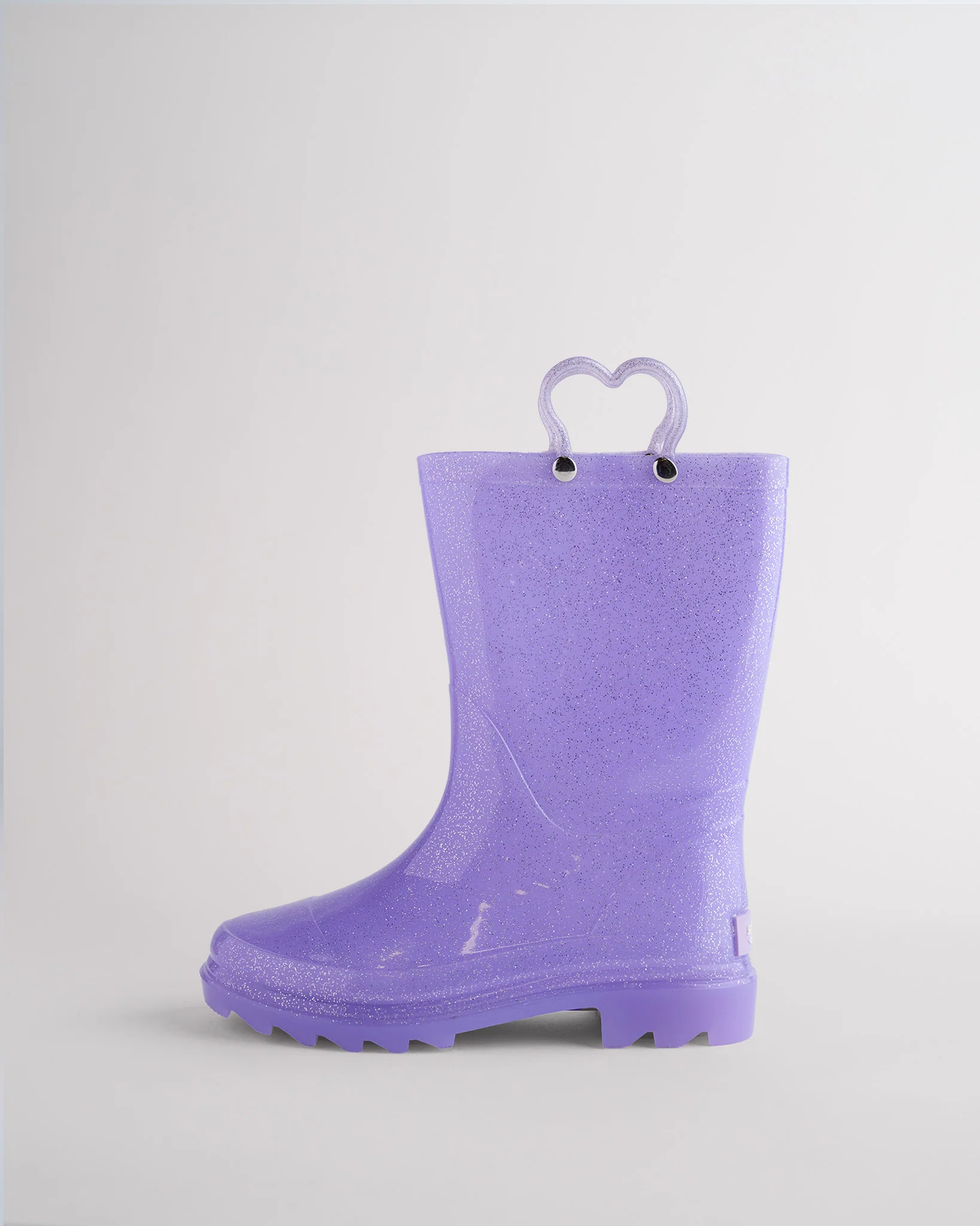 Kids Glitter Light Up Rain Boots - Image 2