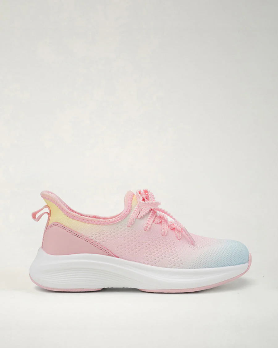 Kids Lace-Up Running Sneakers