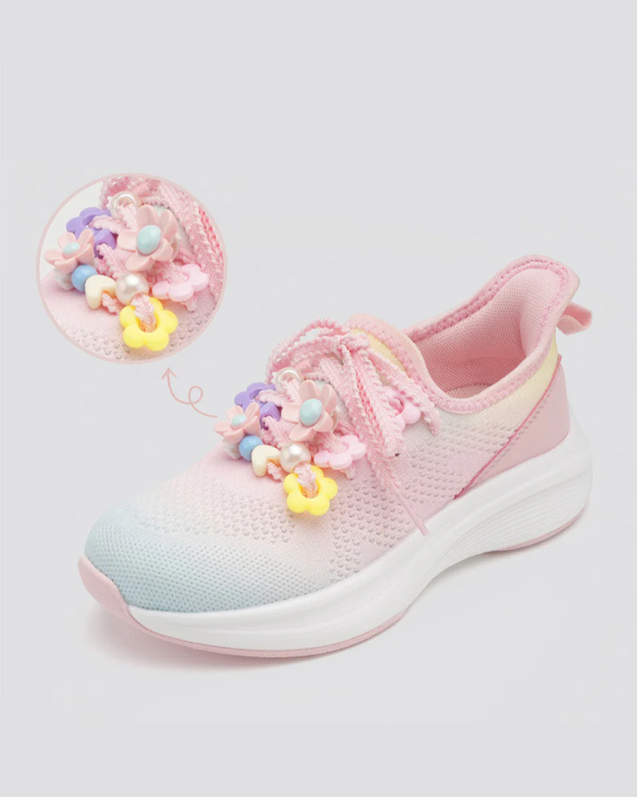 Kids Lace-Up Running Sneakers - Image 2