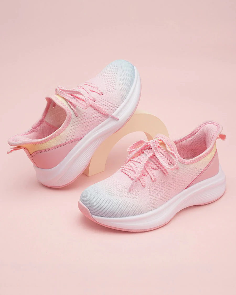 Kids Lace-Up Running Sneakers - Image 3