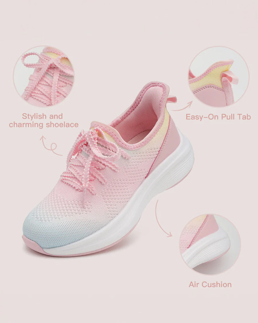 Kids Lace-Up Running Sneakers - Image 4