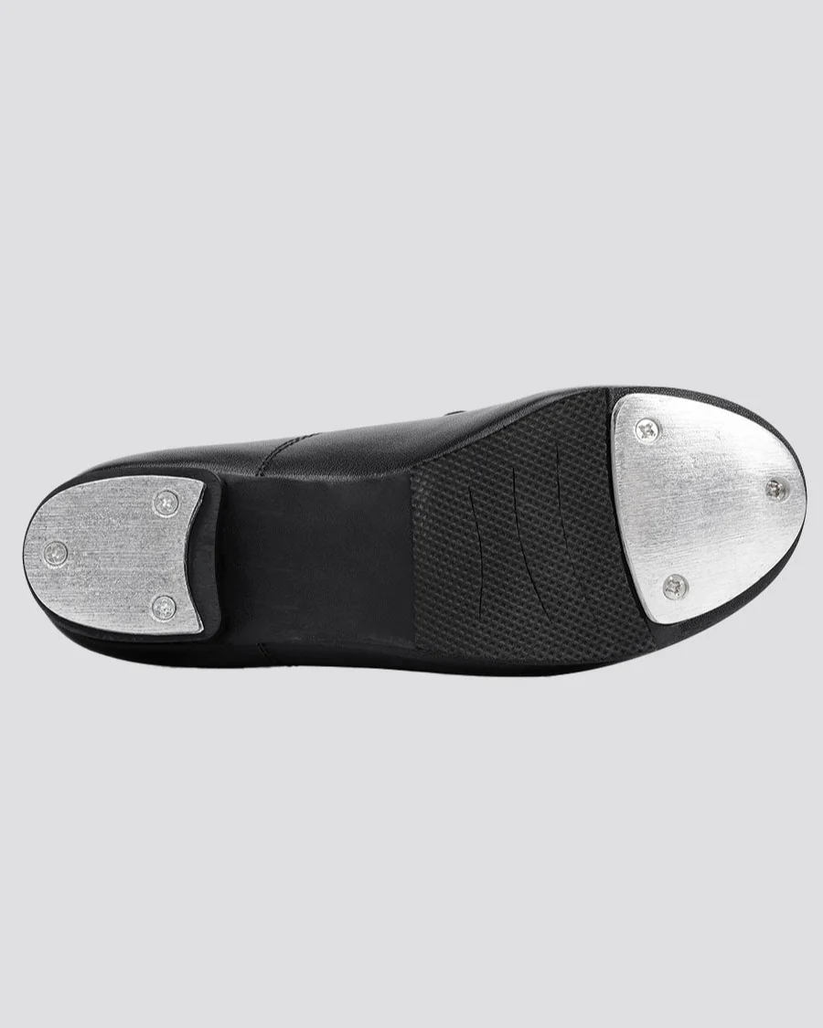 Kids Lace Up Vegan Leather Tap Shoes - Image 5