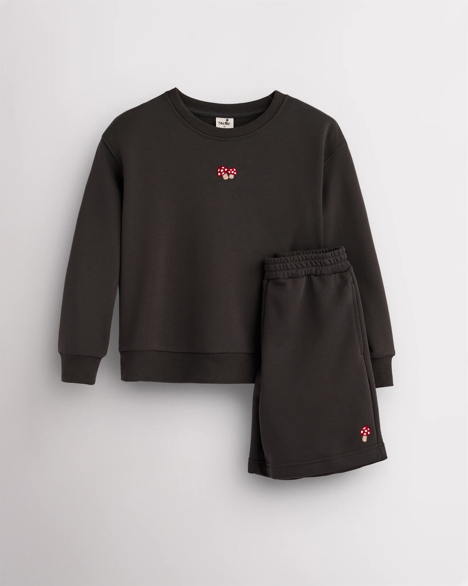 No Sweat Kids Crewneck and Shorts Set