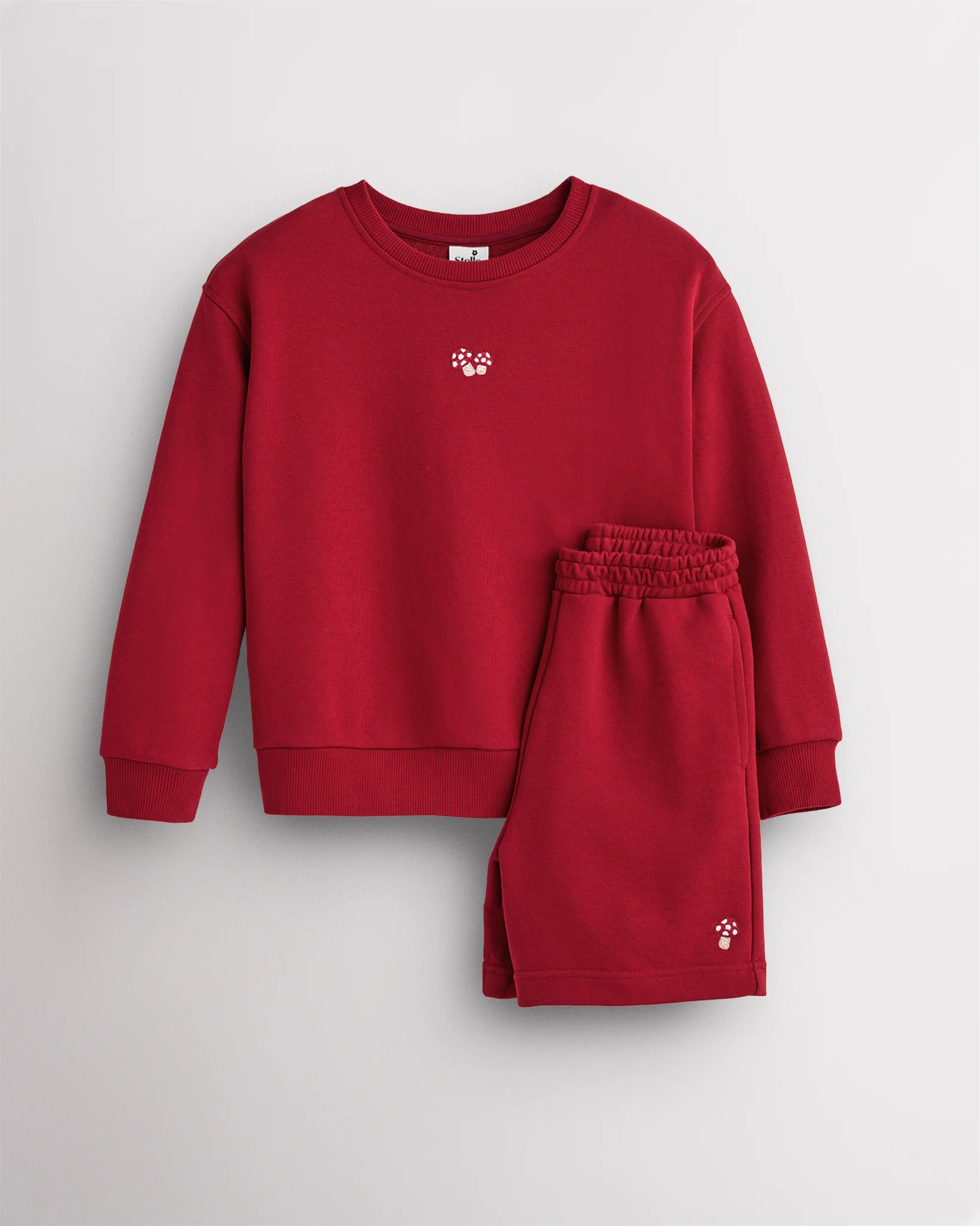 No Sweat Kids Crewneck and Shorts Set