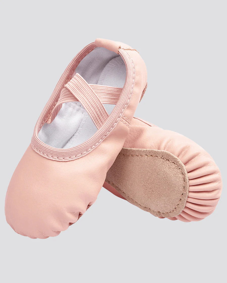 Kids Vegan Leather Ballet Shoes (Full Sole)