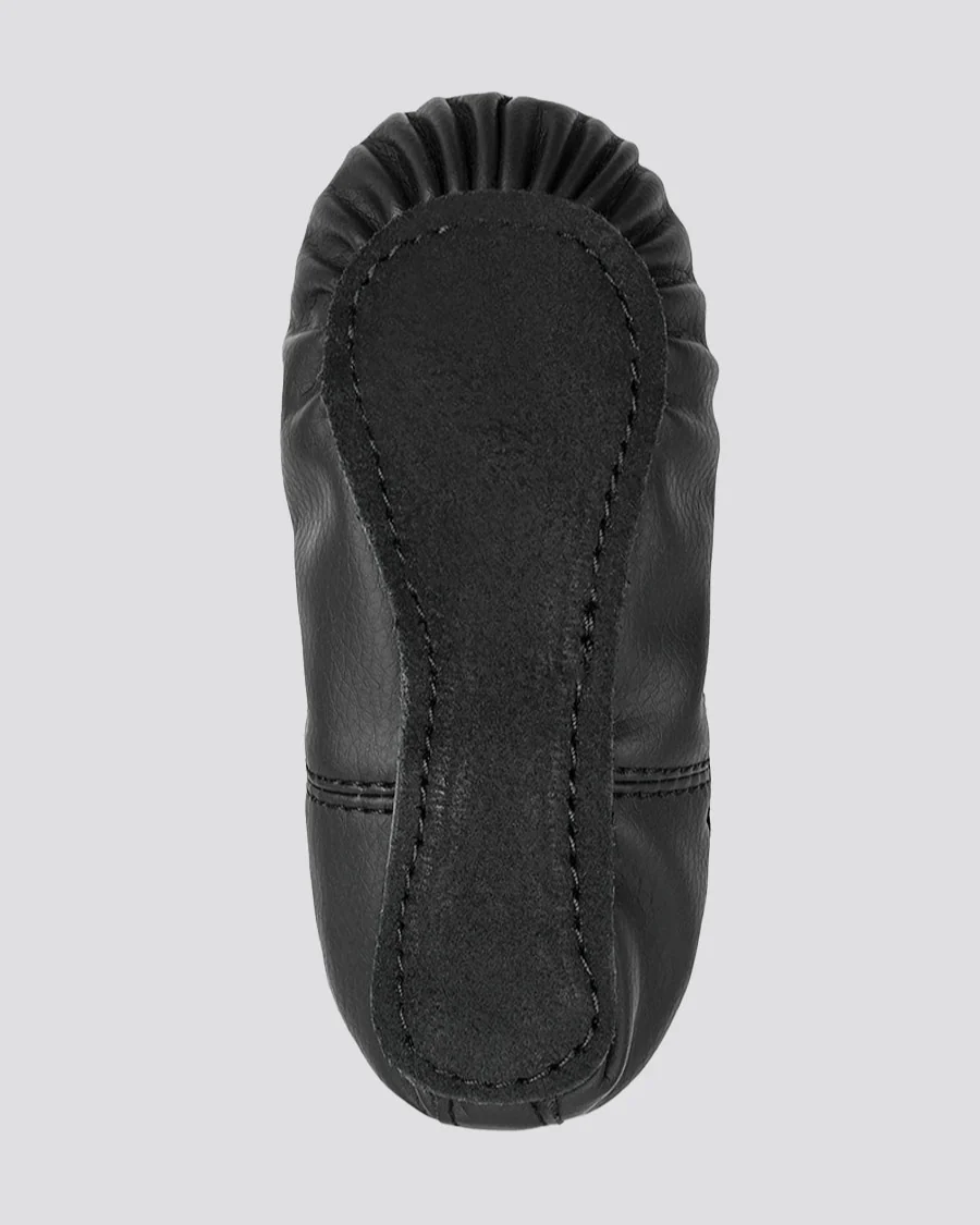 Kids Vegan Leather Ballet Shoes (Full Sole) - Image 4
