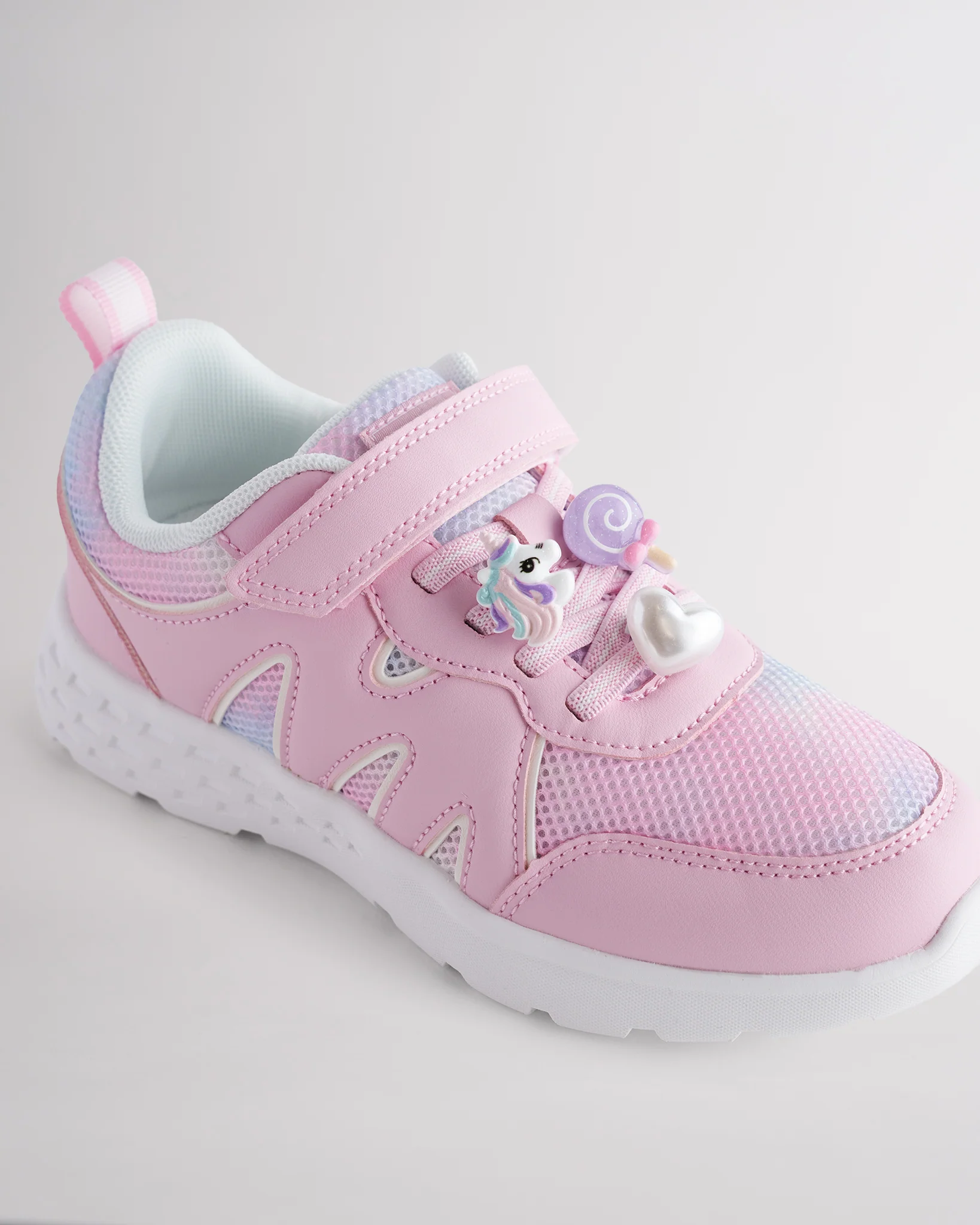 Kids Running Shoes | Boys Girls Sneakers with Straps - Image 2