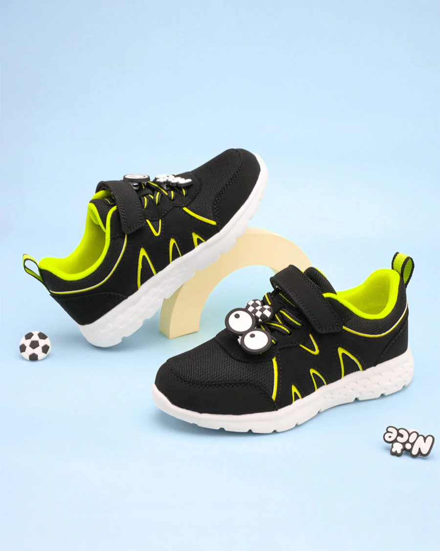 Kids Running Shoes | Boys Girls Sneakers with Straps - Image 2