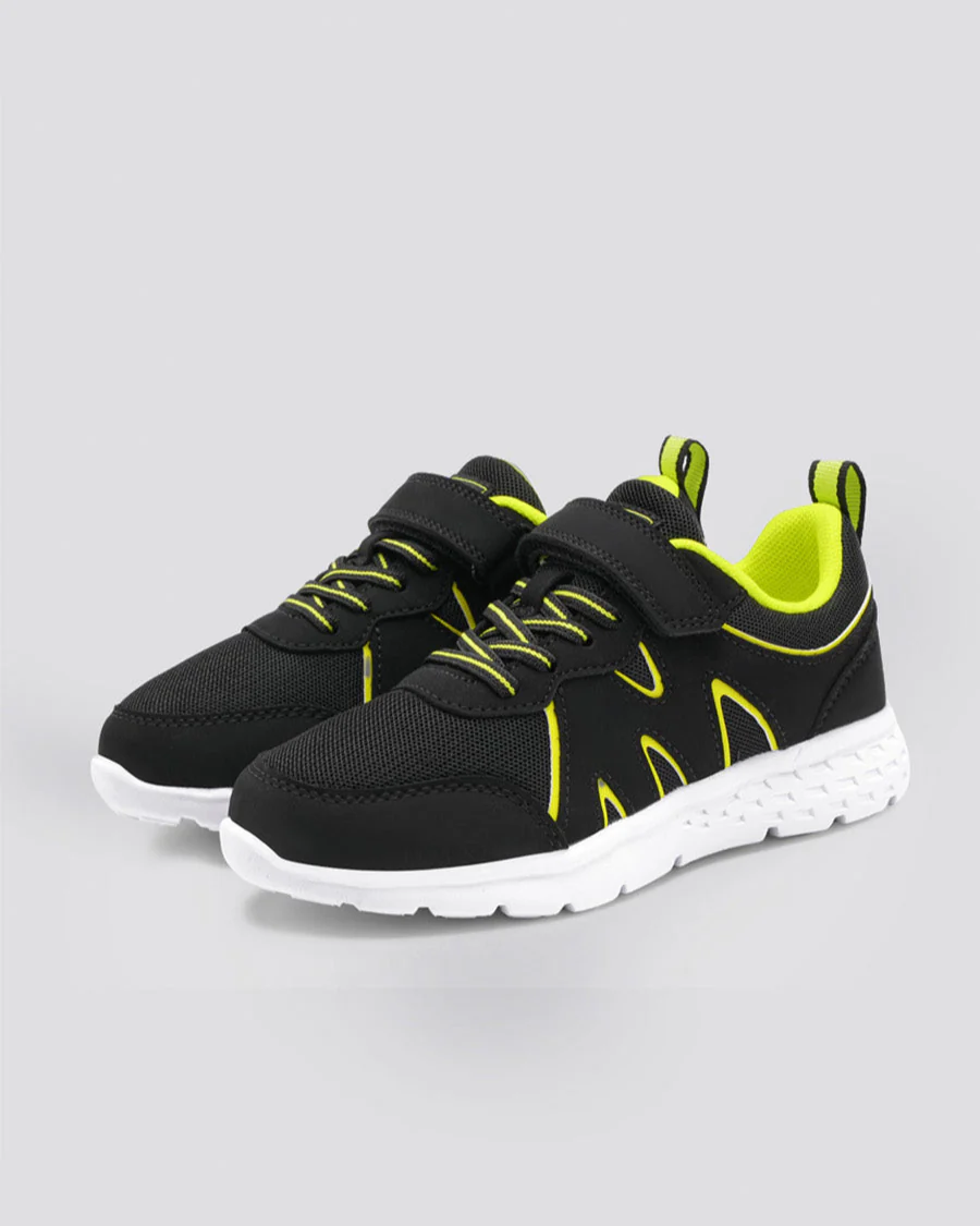 Kids Running Shoes | Boys Girls Sneakers with Straps - Image 3