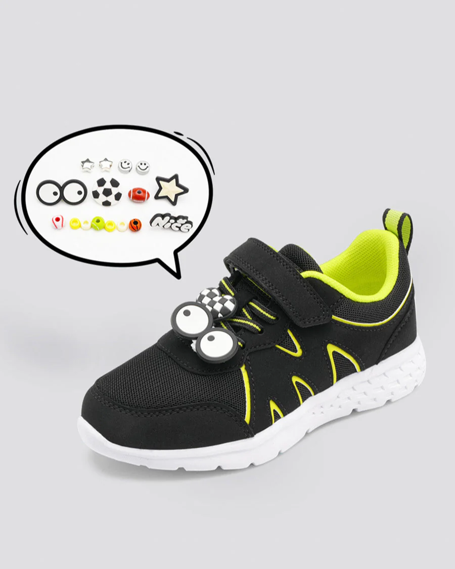 Kids Running Shoes | Boys Girls Sneakers with Straps - Image 4