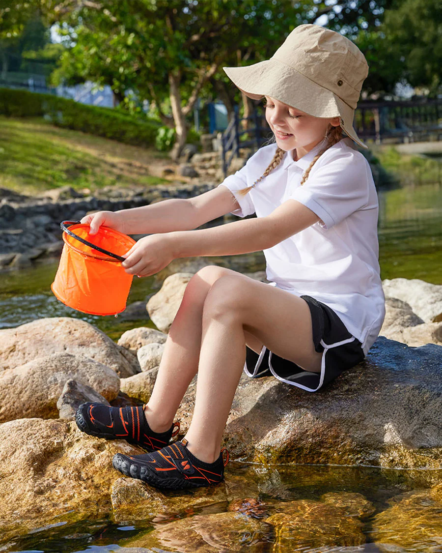Kids StelleMesh Hook&Loop Free-Toe Water Shoes - Image 4
