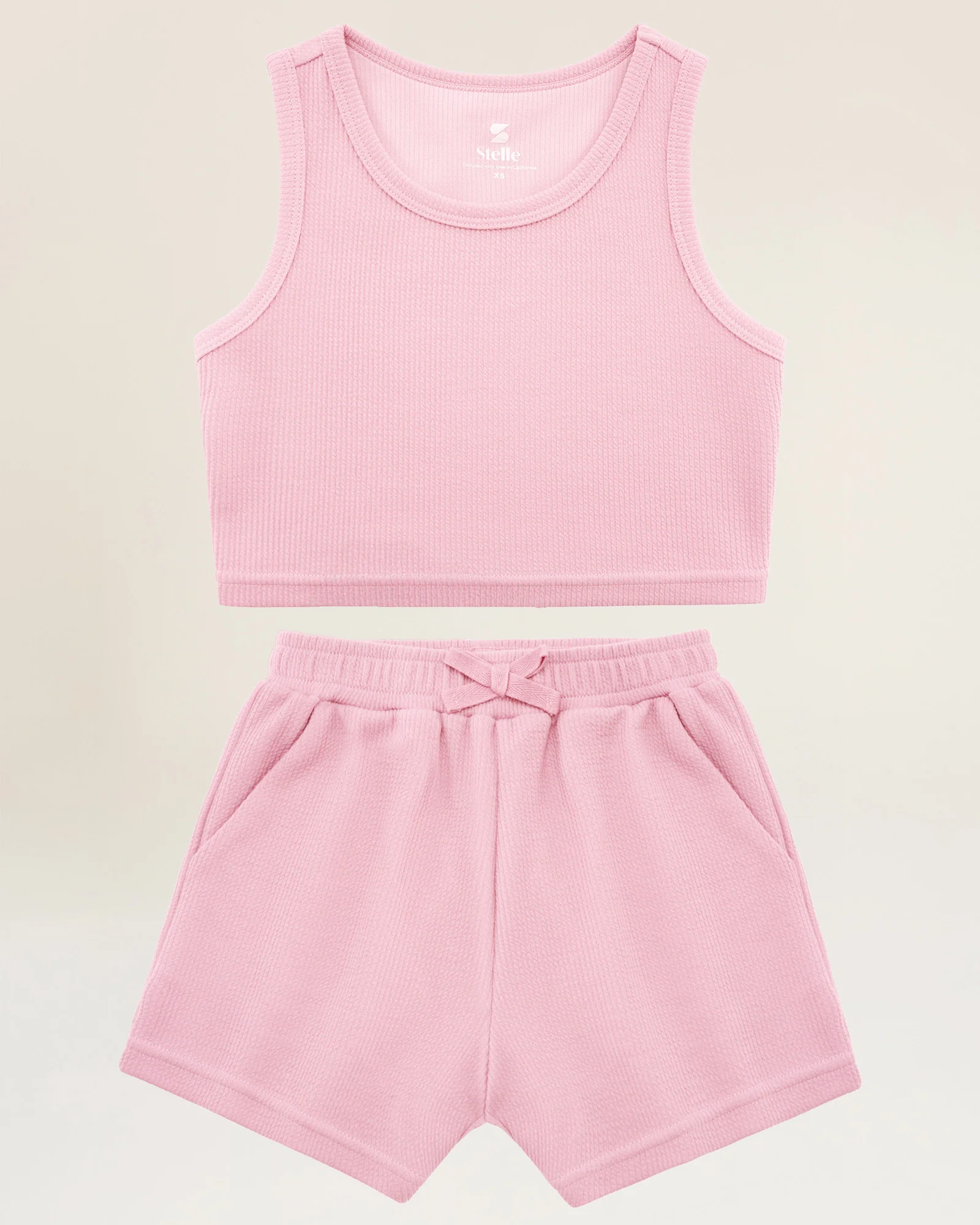 Kids Matching Summer Outfit | Cute Tank Top & Shorts Set - Image 5